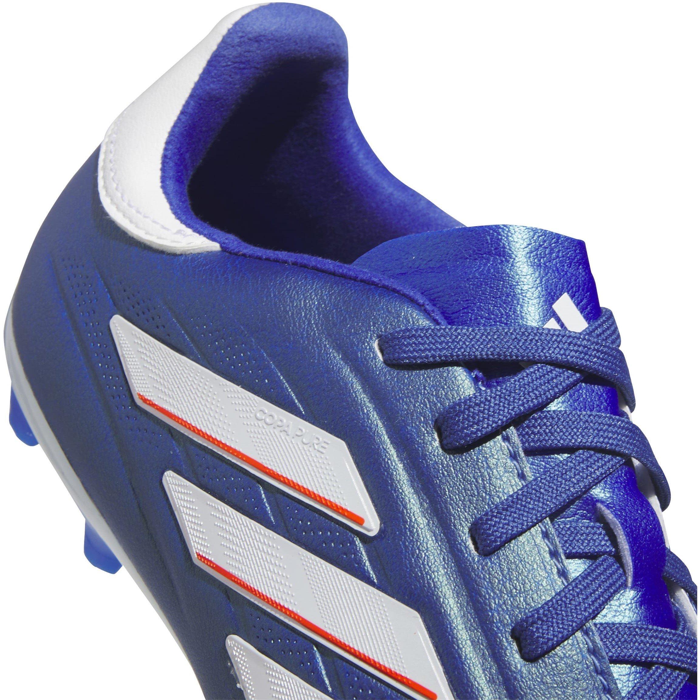 Bleu/Blanc - adidas - Copa Pure.1 Firm Ground Boots Juniors - 8