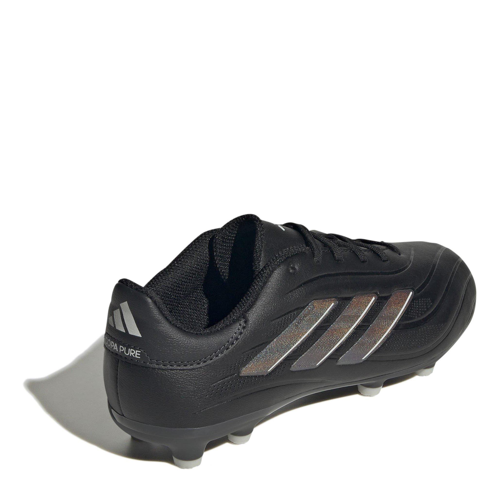 Black/Grey - adidas - Copa Pure 2 League Juniors Firm Ground Football Boots - 4
