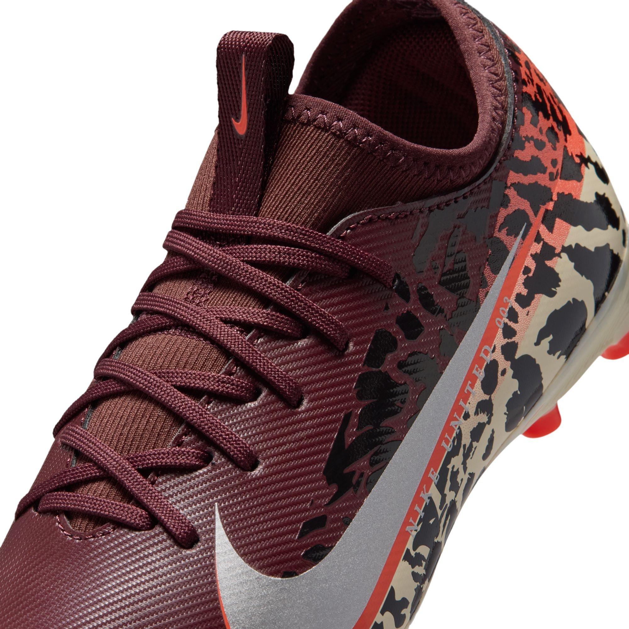 Burgundy/Print - Nike - Nike Merc Acad Fg Jn99 - 7
