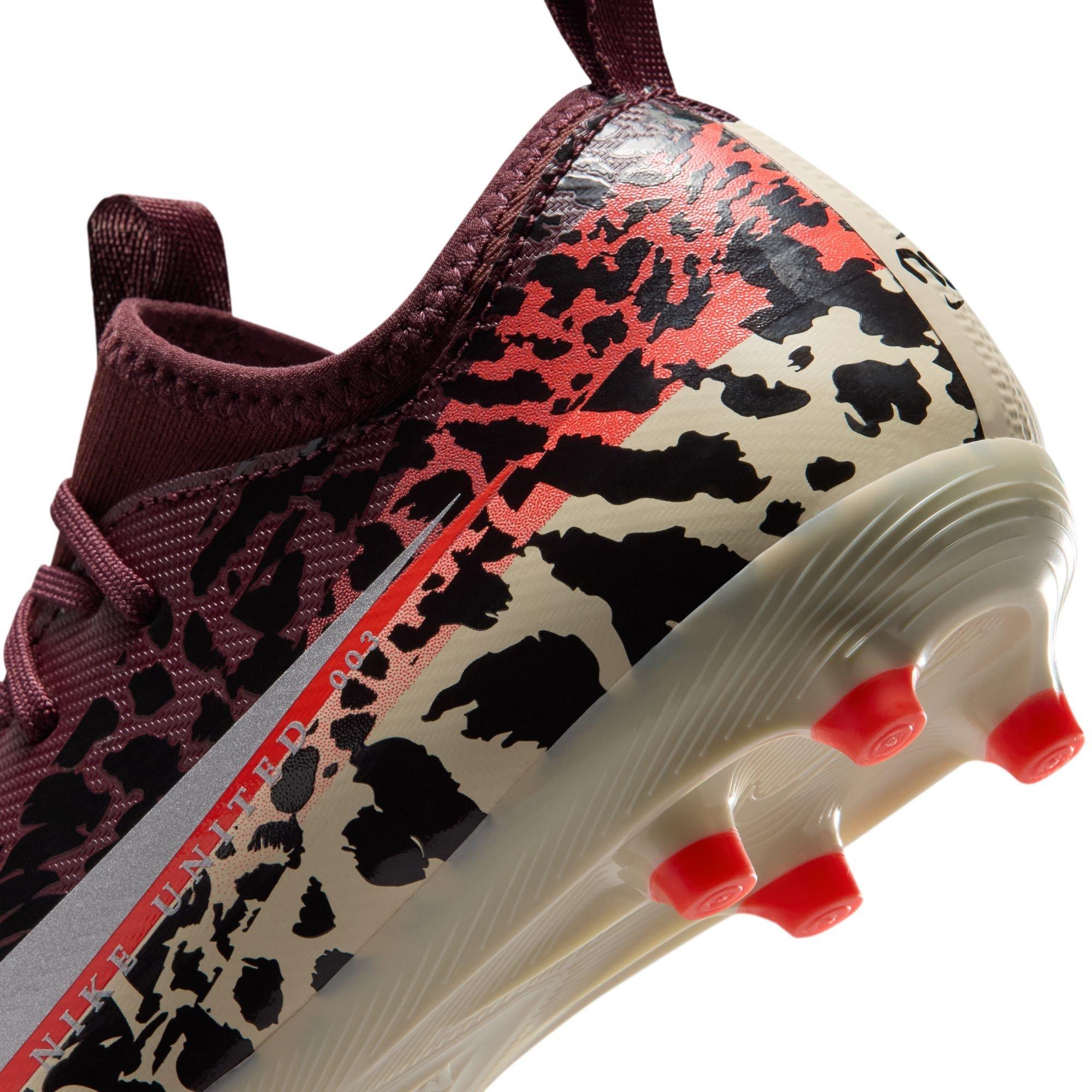Burgundy/Print - Nike - Nike Merc Acad Fg Jn99 - 8