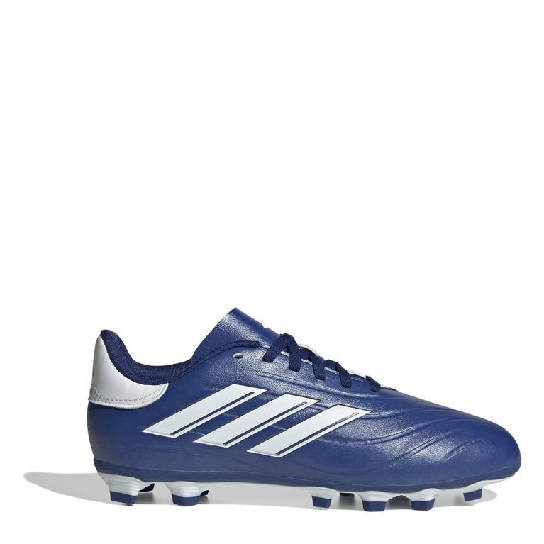 Blau/Weiß - adidas - Copa Pure II.4 Junior Firm Ground Football Boots - 1