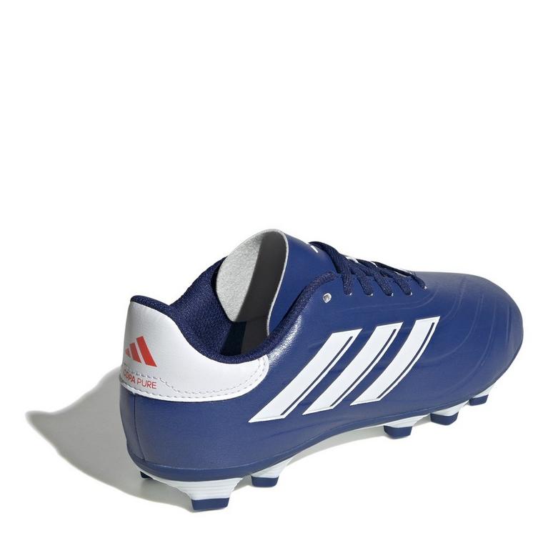 Blau/Weiß - adidas - Copa Pure II.4 Junior Firm Ground Football Boots - 4