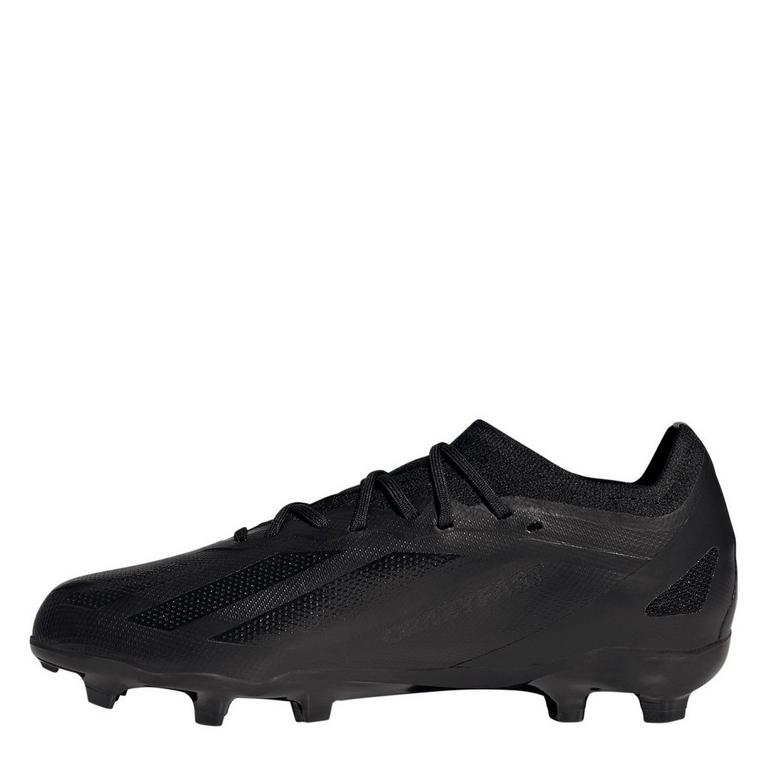 Negro/Negro - adidas - x Crazyfast Elite Junior Firm Ground Football Boots - 2