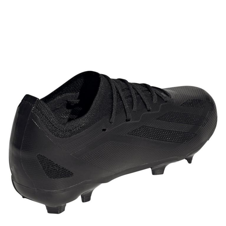 Negro/Negro - adidas - x Crazyfast Elite Junior Firm Ground Football Boots - 4