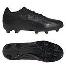 Negro/Negro - adidas - x Crazyfast Elite Junior Firm Ground Football Boots - 10