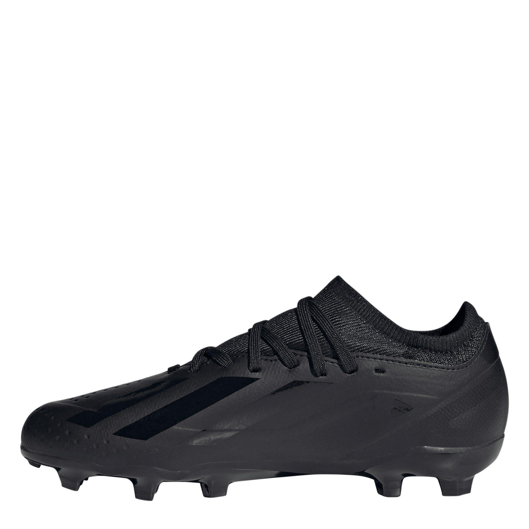 Black/Black - adidas - X Crazyfast League Junior Firm Ground Boots - 2