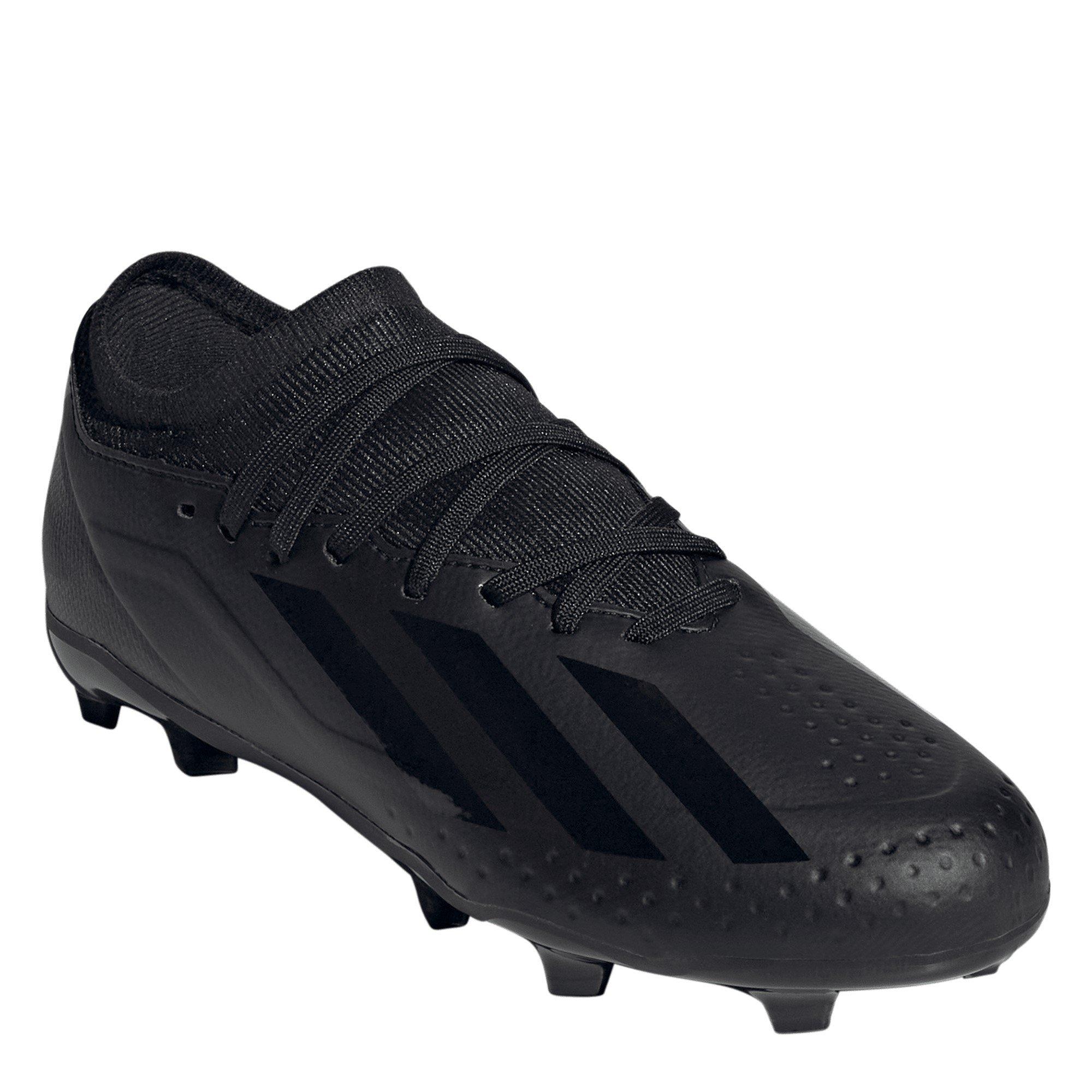 Black/Black - adidas - X Crazyfast League Junior Firm Ground Boots - 3