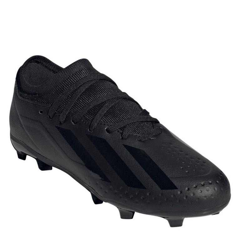 Noir/Noir - adidas - X Crazyfast League Junior Firm Ground Boots - 3