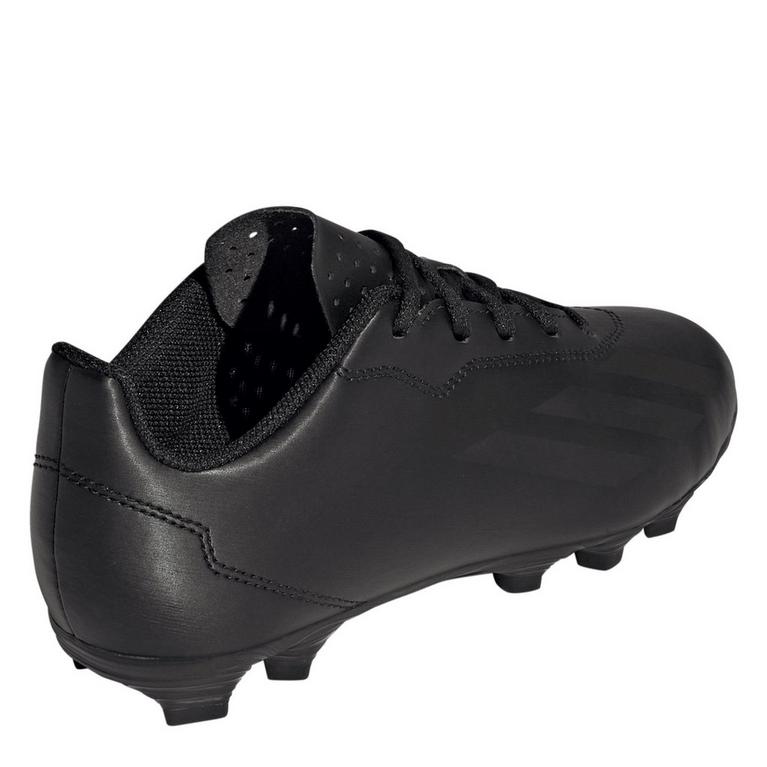 Schwarz/Schwarz - adidas - X Crazyfast Club Junior Flexible Firm Ground Football Boots - 4