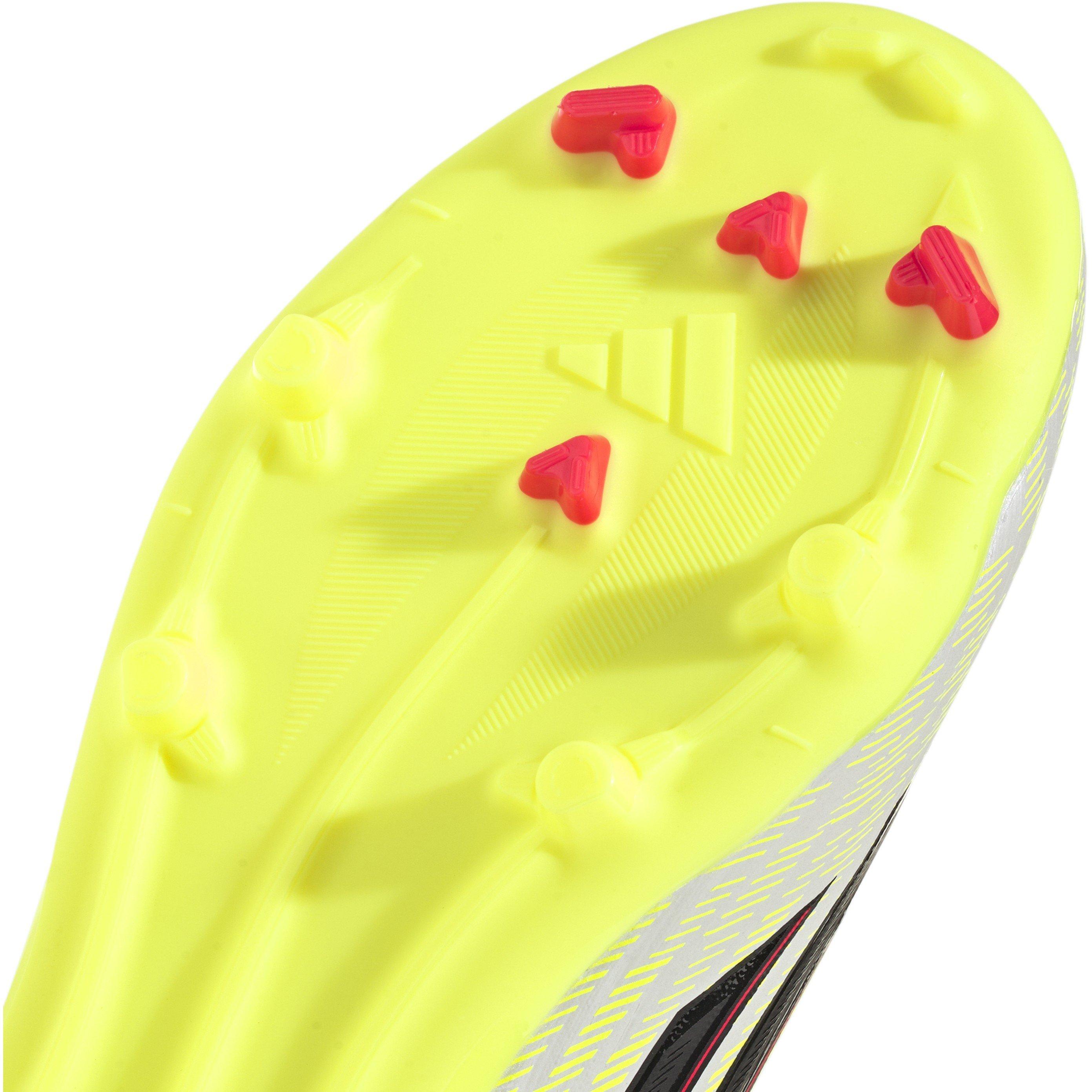 Solar Yellow - adidas - F50 League Laceless Juniors Firm Ground Football Boots - 7