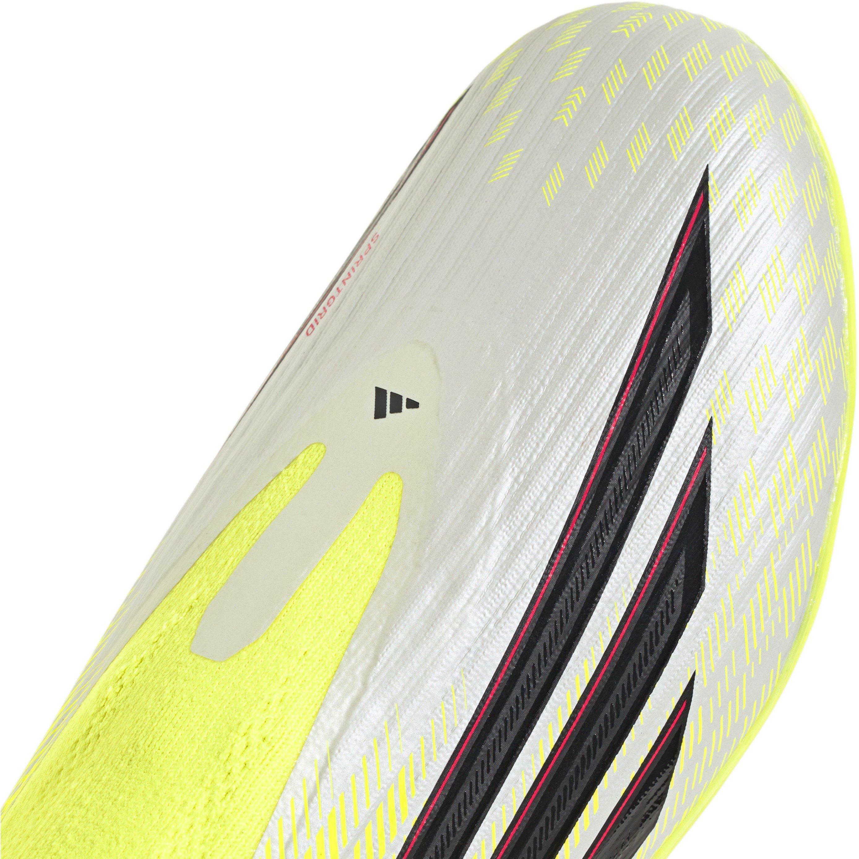 Solar Yellow - adidas - F50 League Laceless Juniors Firm Ground Football Boots - 8