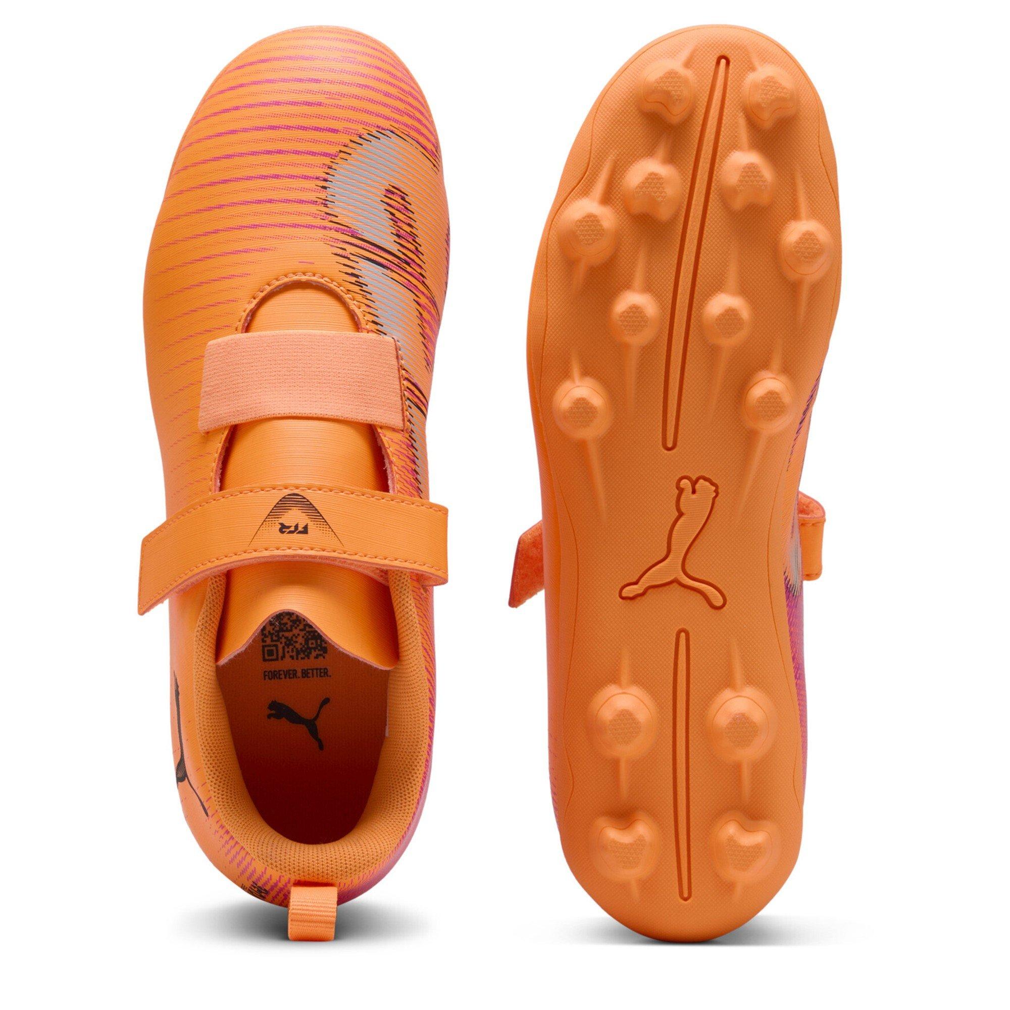 Heat Fire-Bla - Puma - Unisex Kids' Future 8 Play V Firm Ground Football Boots - 3