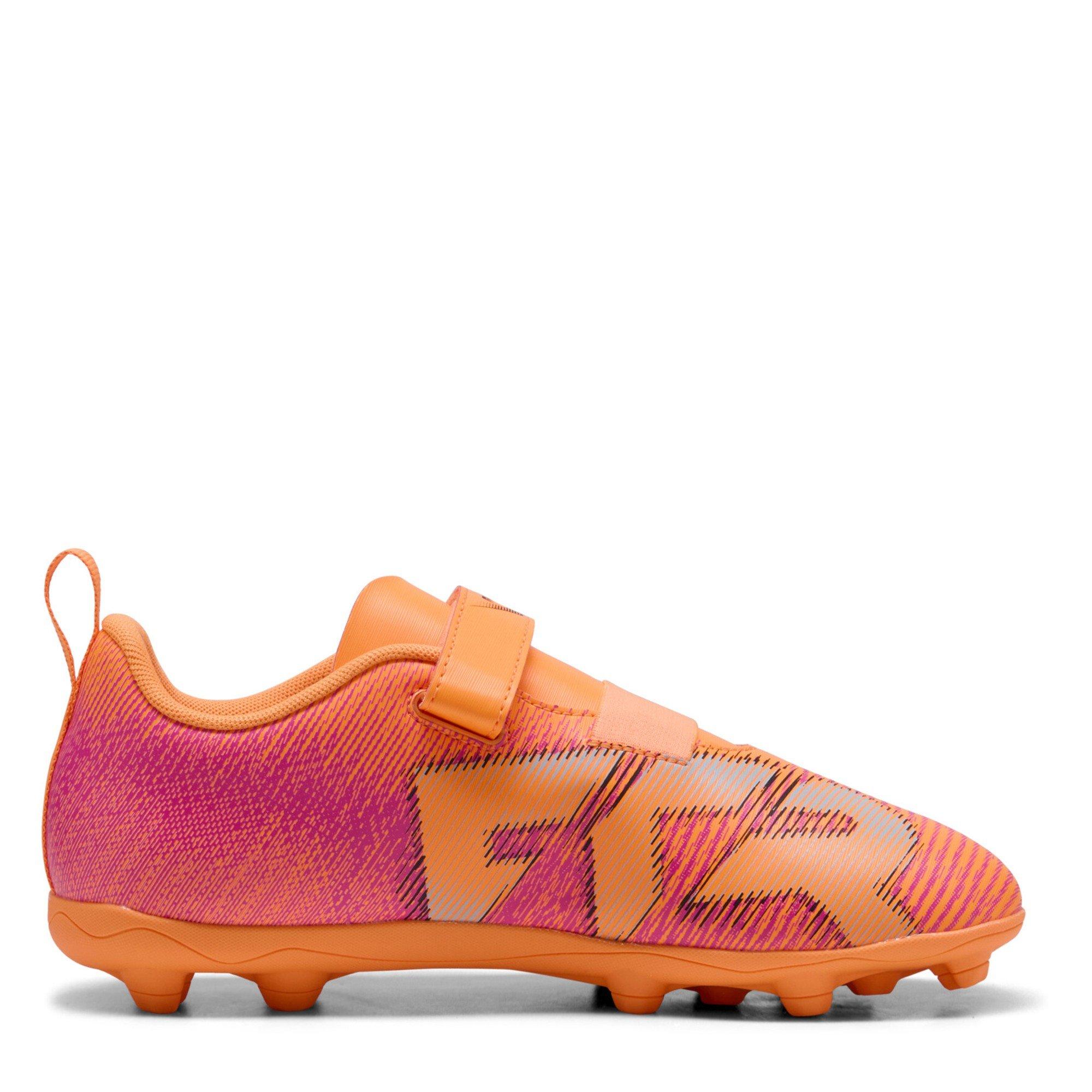 Heat Fire-Bla - Puma - Unisex Kids' Future 8 Play V Firm Ground Football Boots - 4