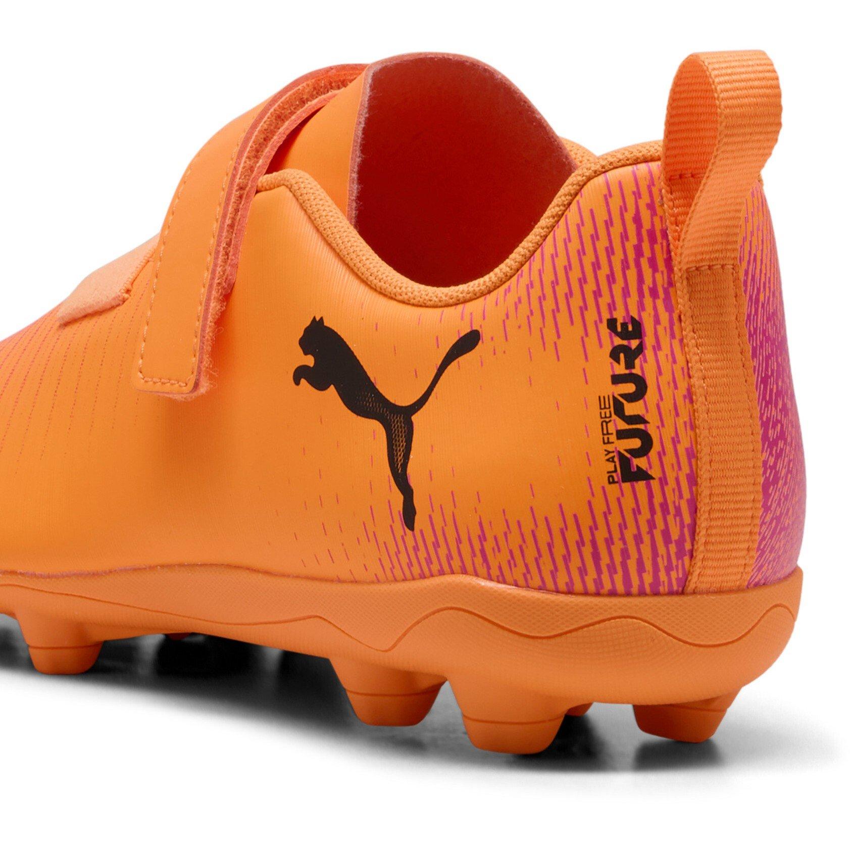 Heat Fire-Bla - Puma - Unisex Kids' Future 8 Play V Firm Ground Football Boots - 5