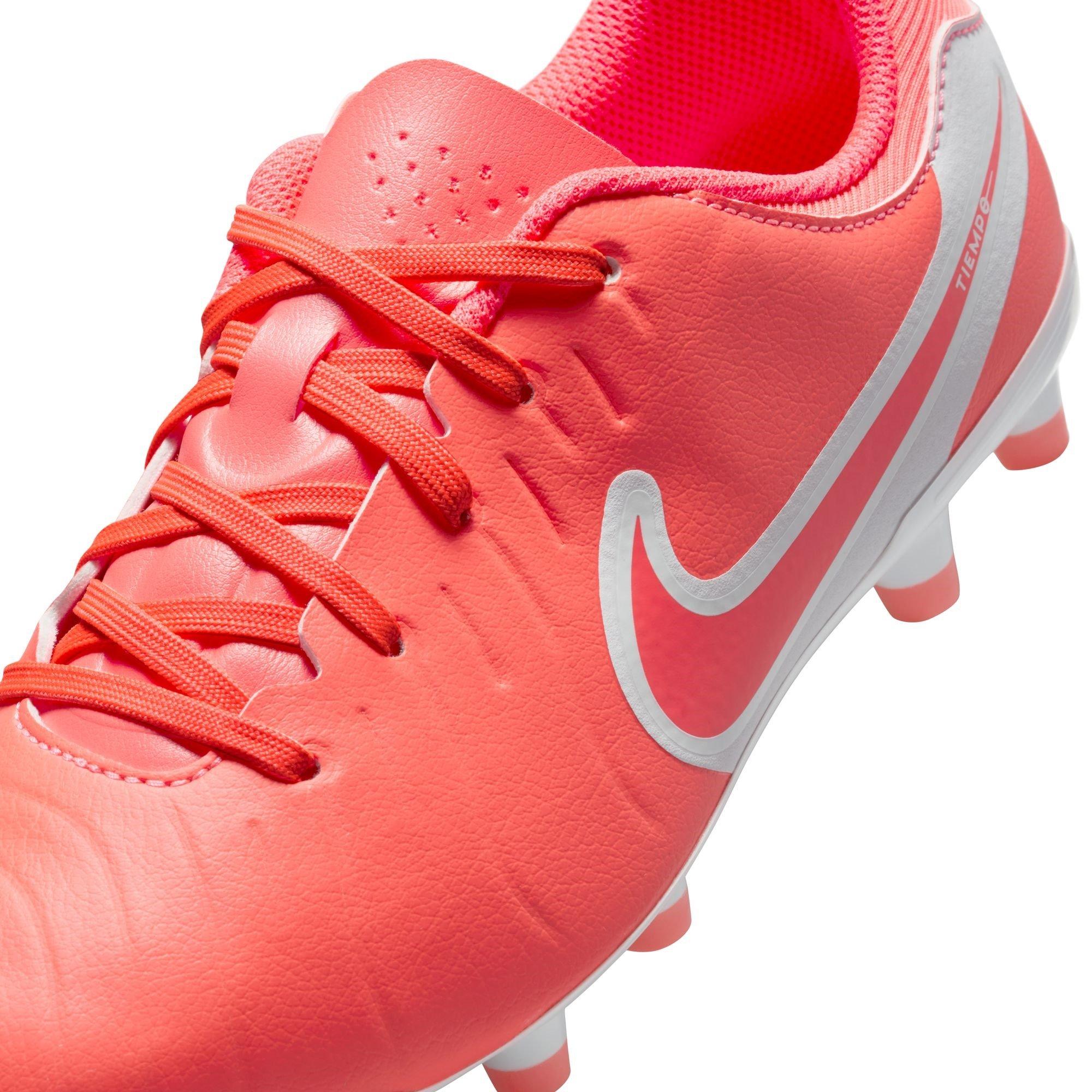 Red/White - Nike - Tiempo Legend 10 Academy Juniors Firm Ground Football Boots - 7