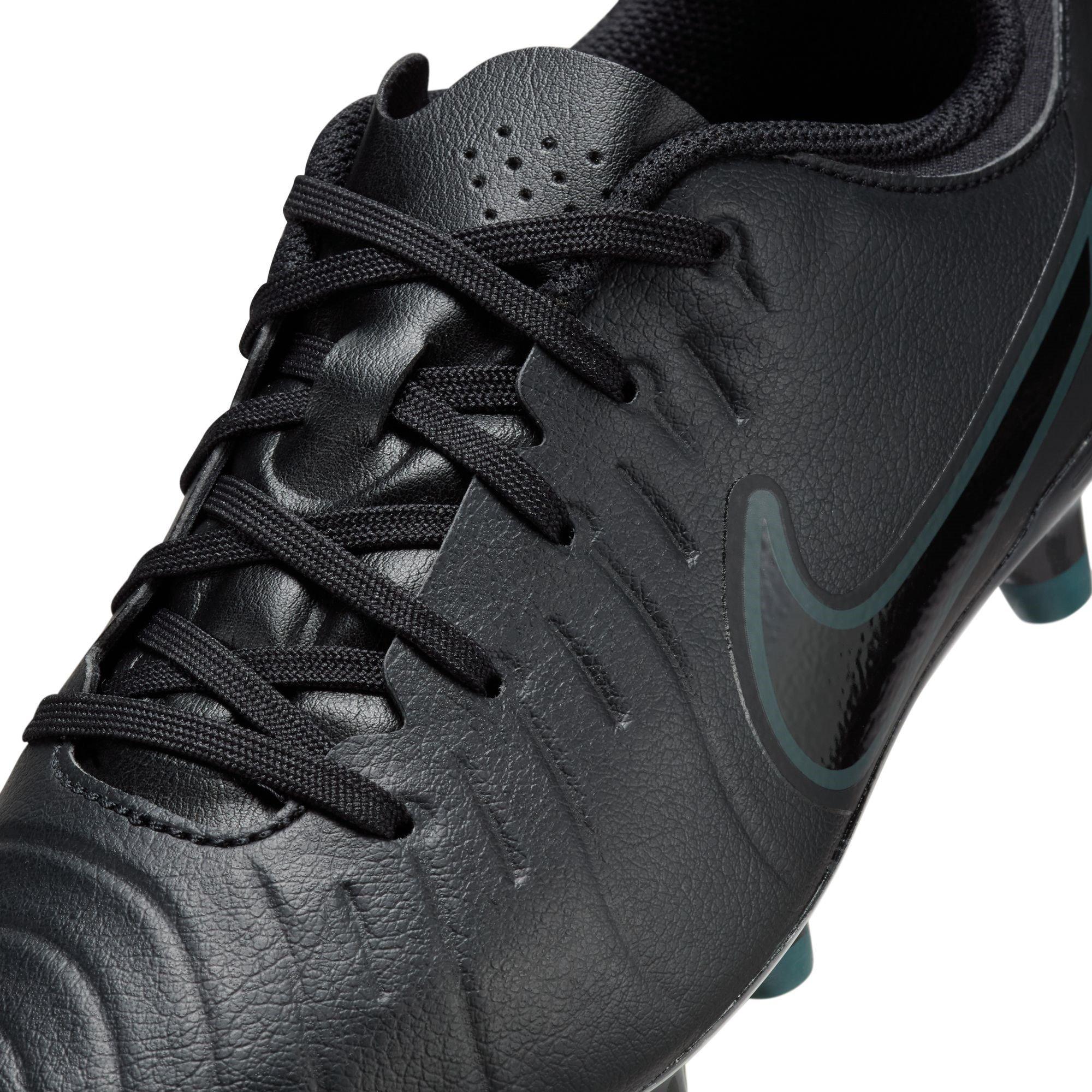 Black/Green - Nike - Tiempo Legend 10 Academy Juniors Firm Ground Football Boots - 7