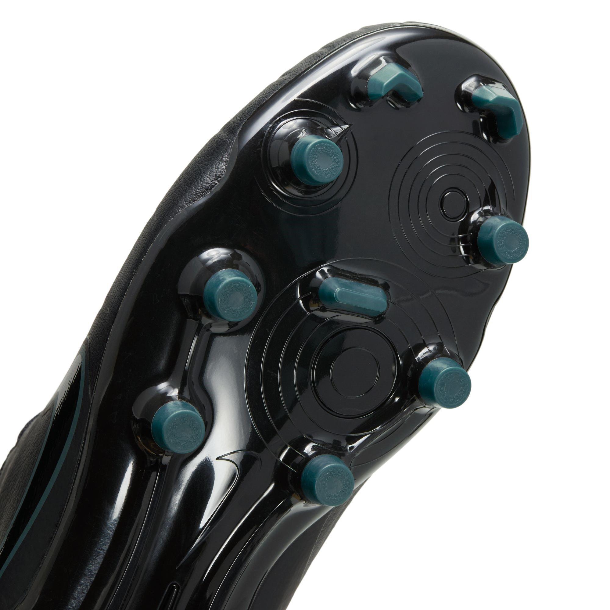 Black/Green - Nike - Tiempo Legend 10 Academy Juniors Firm Ground Football Boots - 9