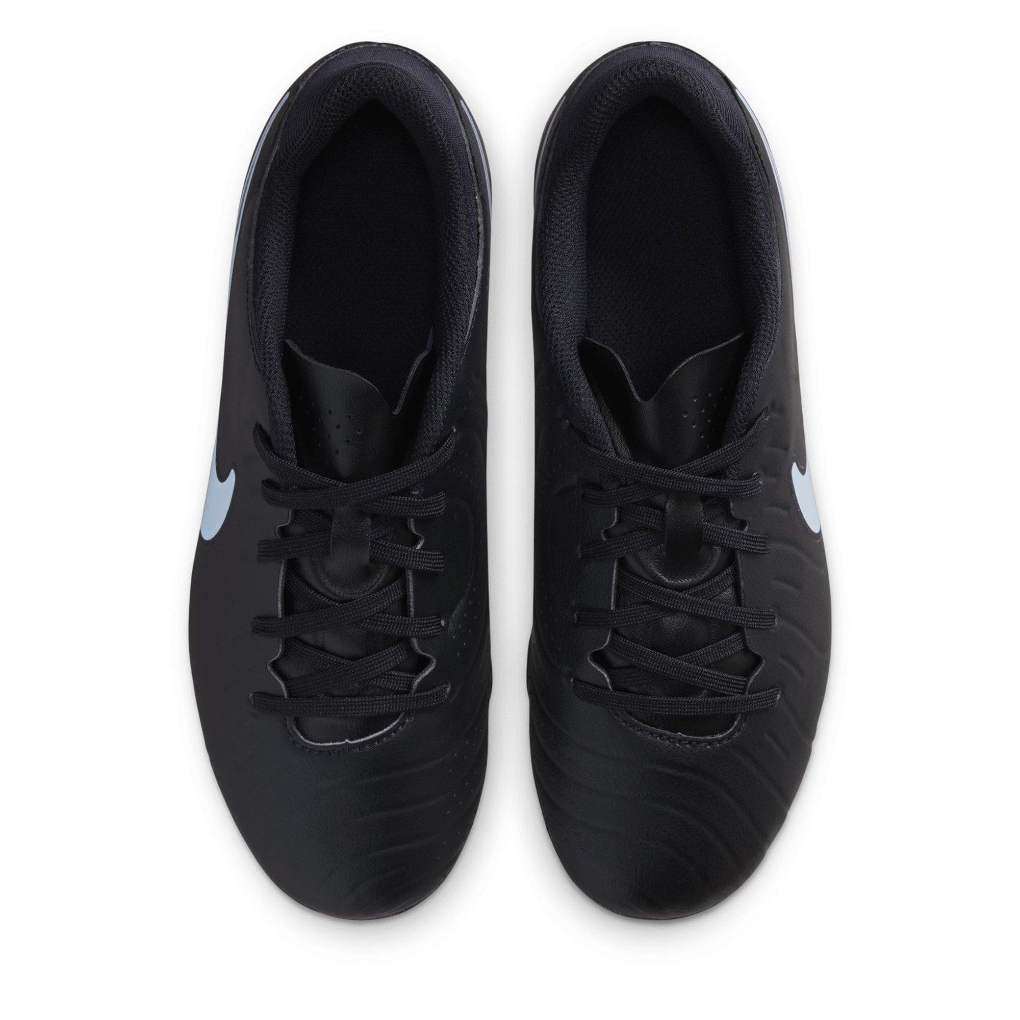 Black/Black - Nike - Tiempo Legend 10 Academy Juniors Firm Ground Football Boots - 6