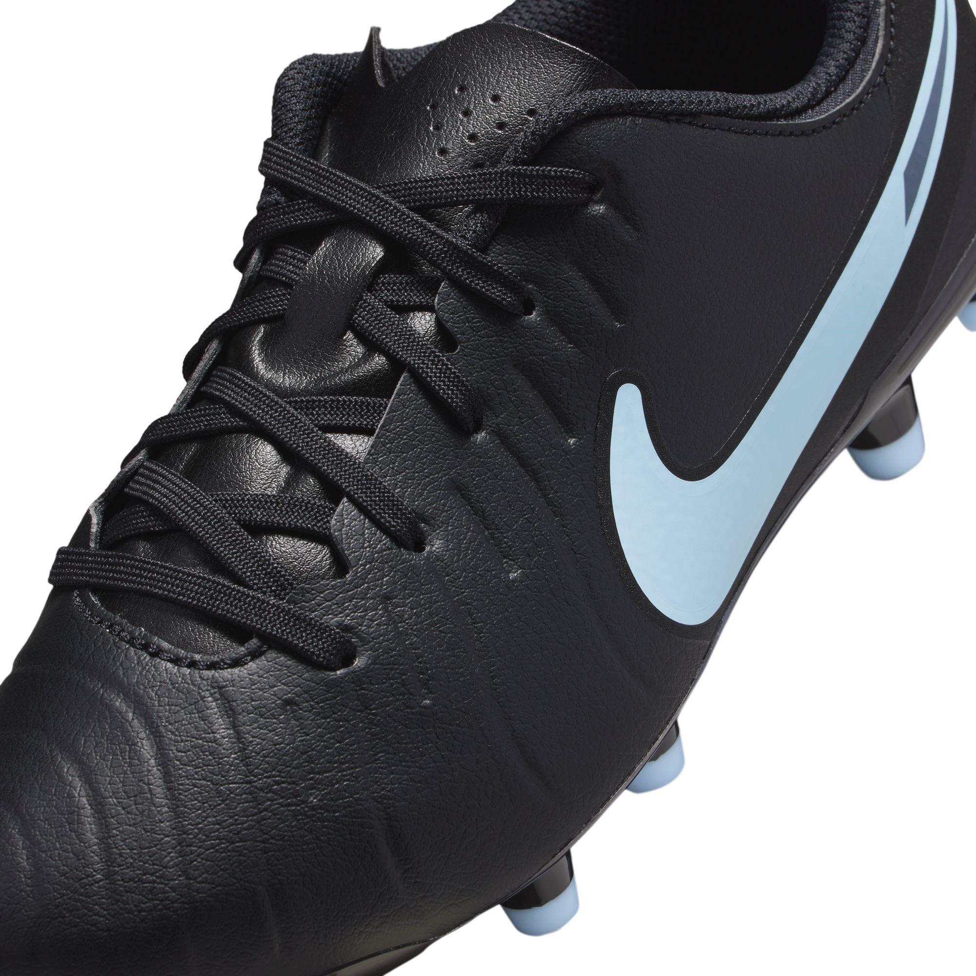 Black/Black - Nike - Tiempo Legend 10 Academy Juniors Firm Ground Football Boots - 7