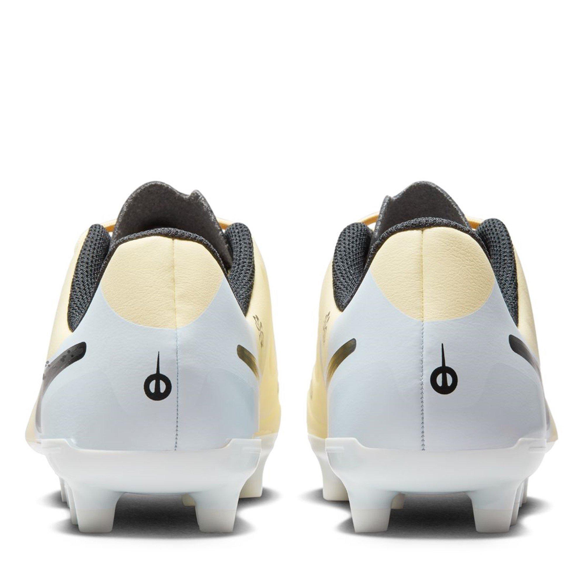Lemonade/Black - Nike - Tiempo Legend 10 Club Juniors Firm Ground Football Boots - 5