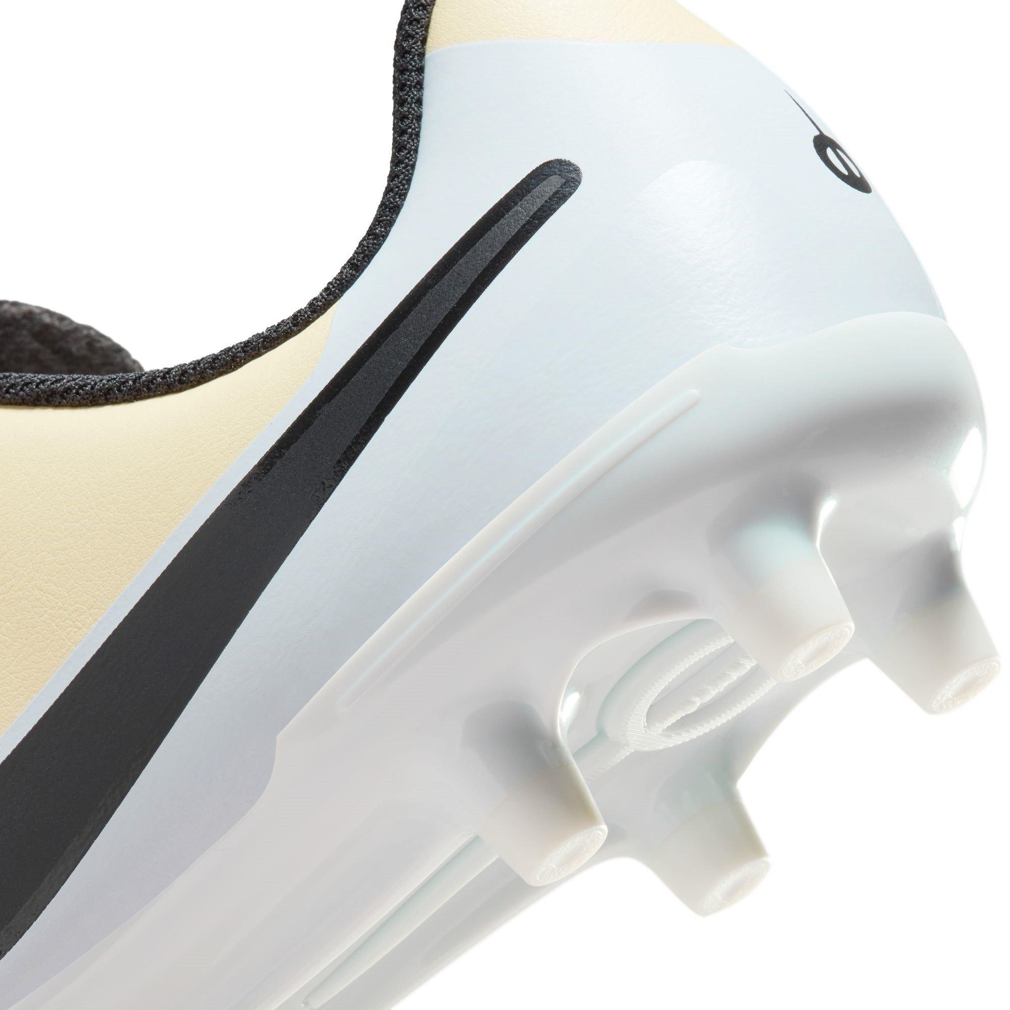 Lemonade/Black - Nike - Tiempo Legend 10 Club Juniors Firm Ground Football Boots - 8
