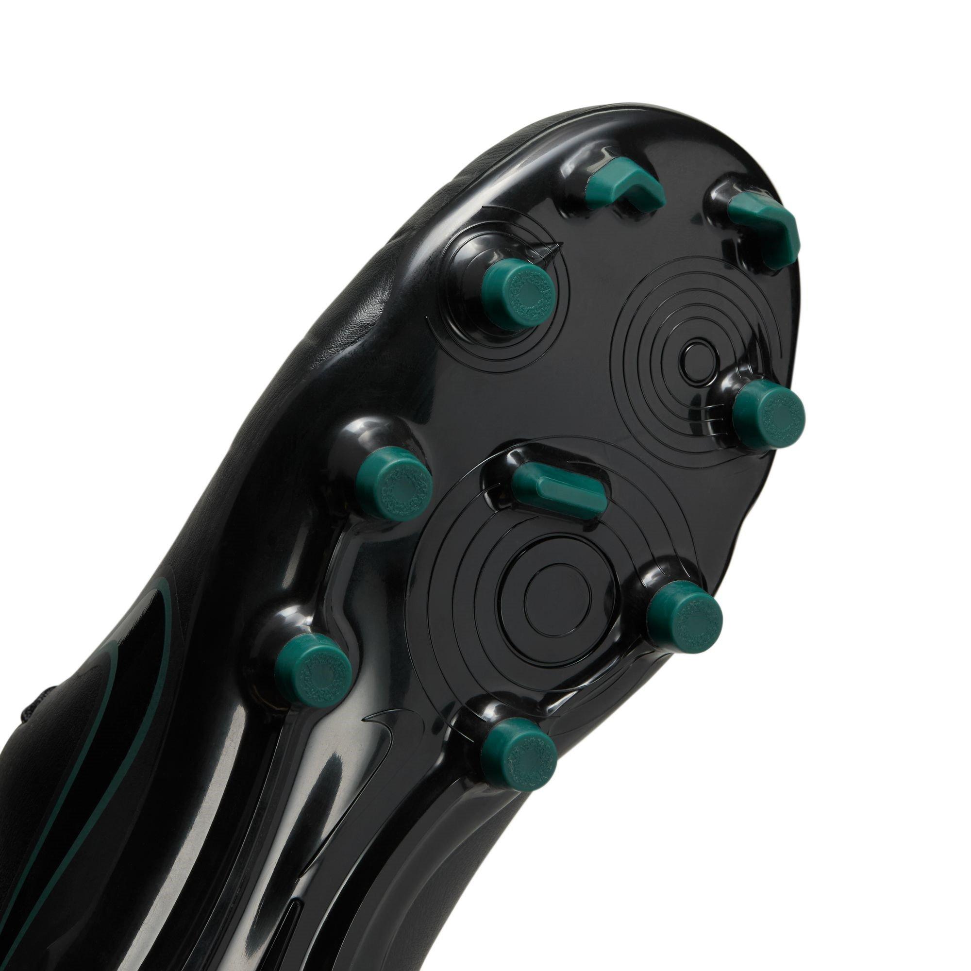 Sort/Grøn - Nike - Tiempo Legend 10 Club Juniors Firm Ground Football Boots - 9