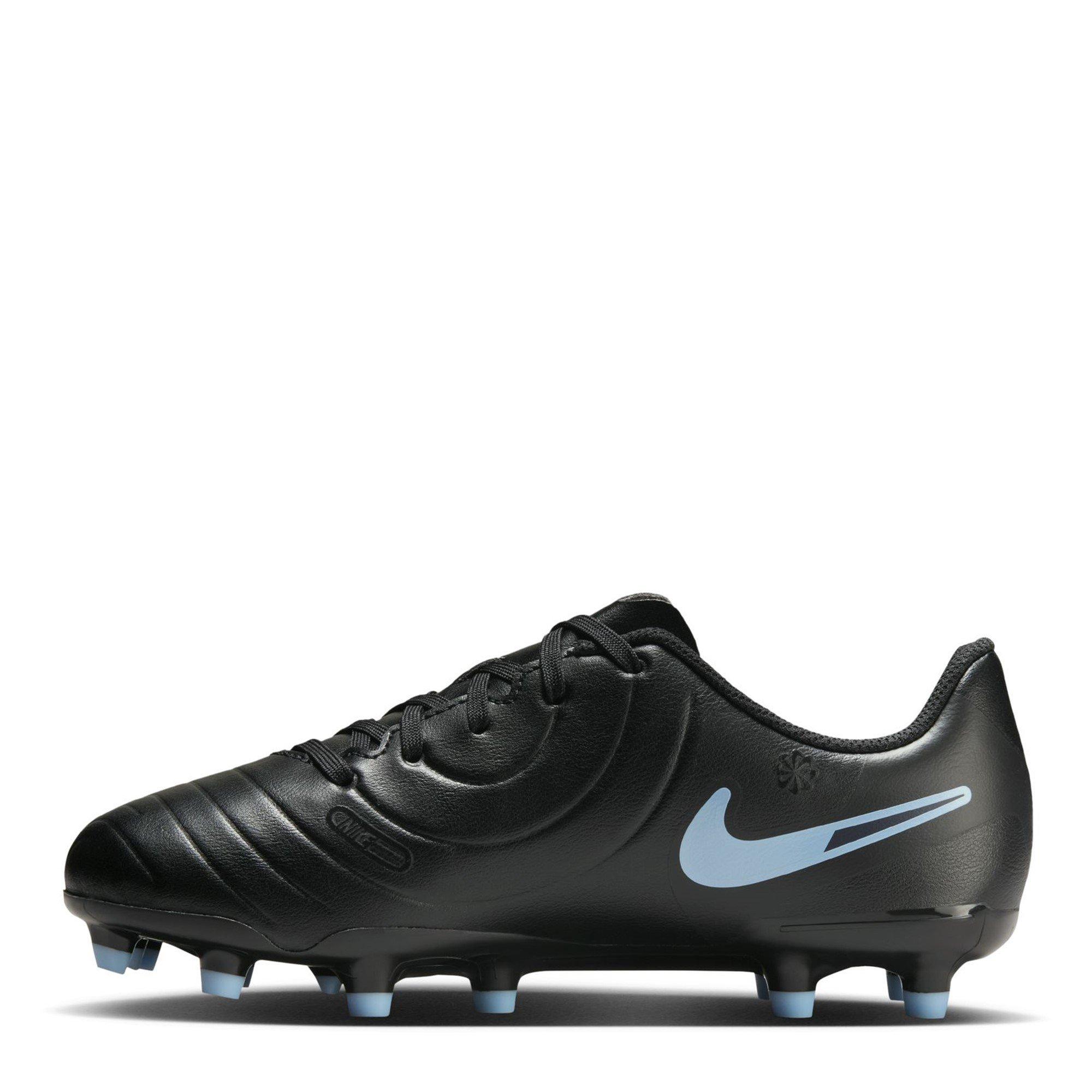 Black/Black - Nike - Tiempo Legend 10 Club Juniors Firm Ground Football Boots - 2