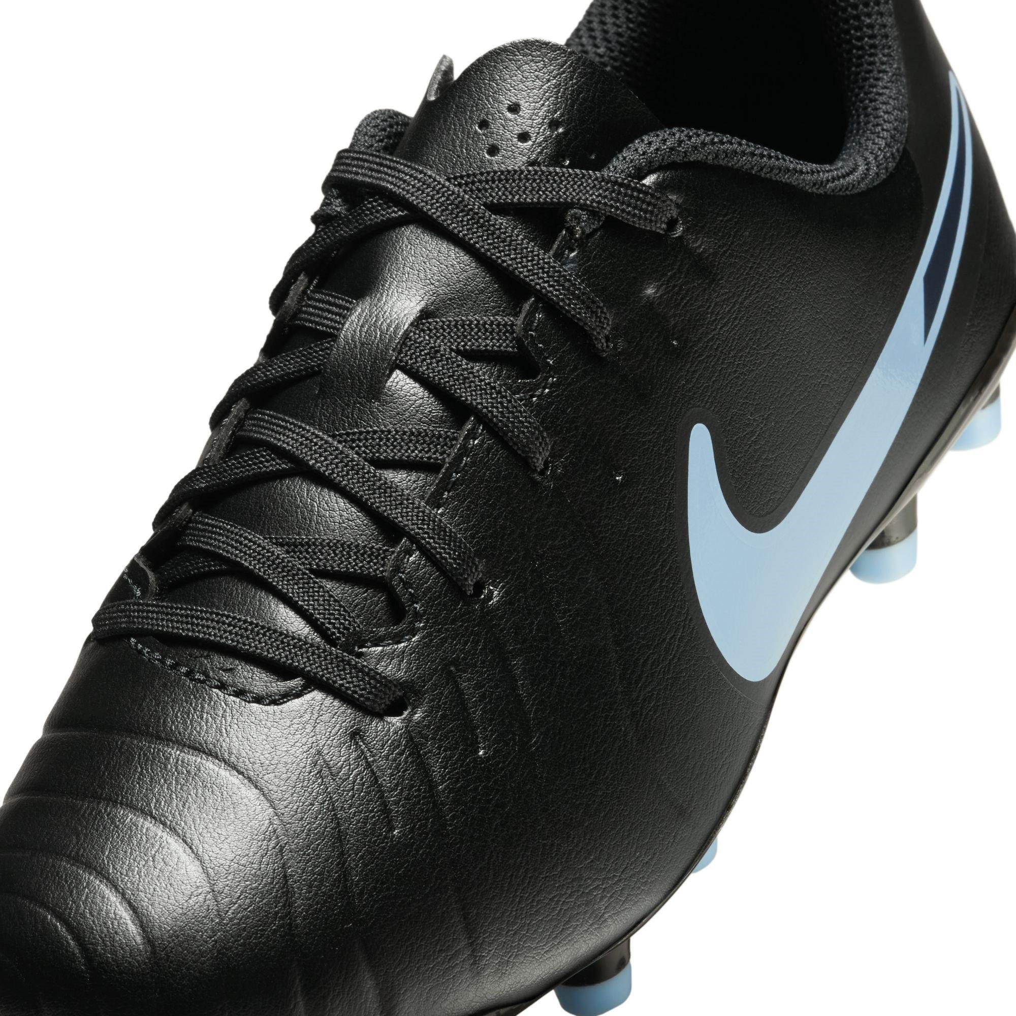 Black/Black - Nike - Tiempo Legend 10 Club Juniors Firm Ground Football Boots - 7