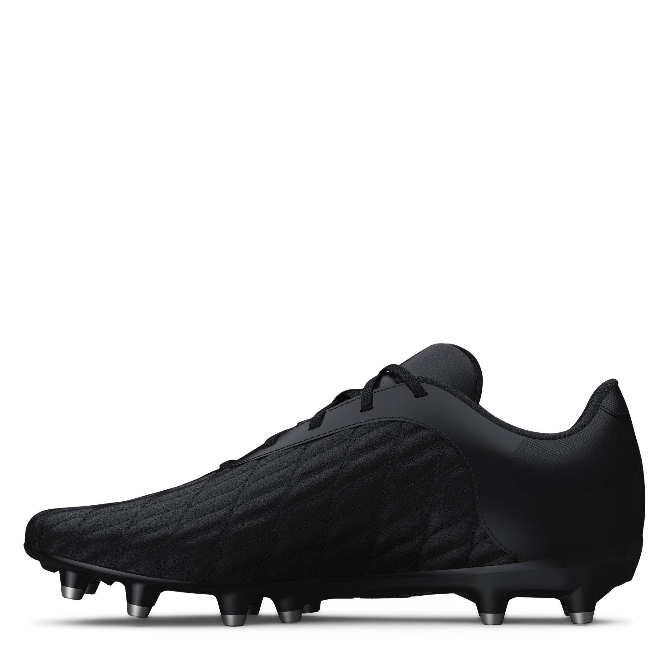 Black/Black - Under Armour - Magnetico Select Junior Firm Ground Football Boots - 2