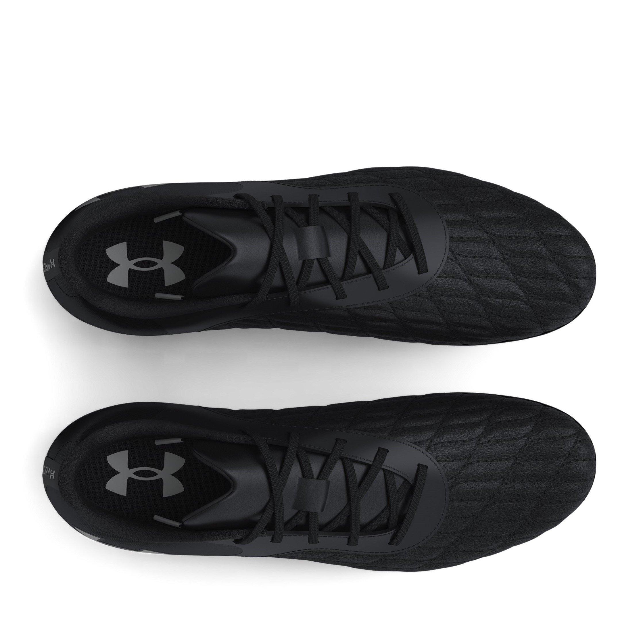 Black/Black - Under Armour - Magnetico Select Junior Firm Ground Football Boots - 4