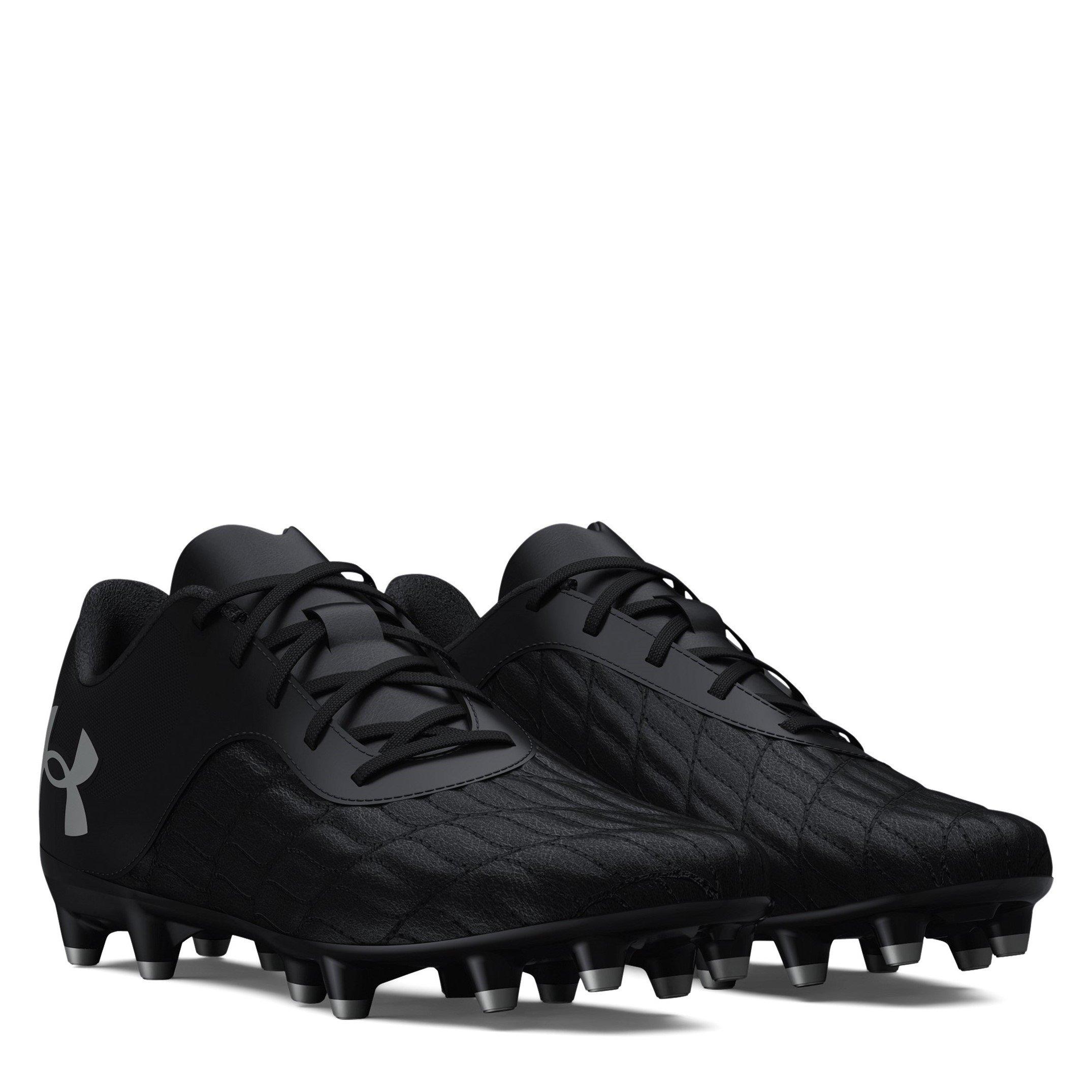 Black/Black - Under Armour - Magnetico Select Junior Firm Ground Football Boots - 5