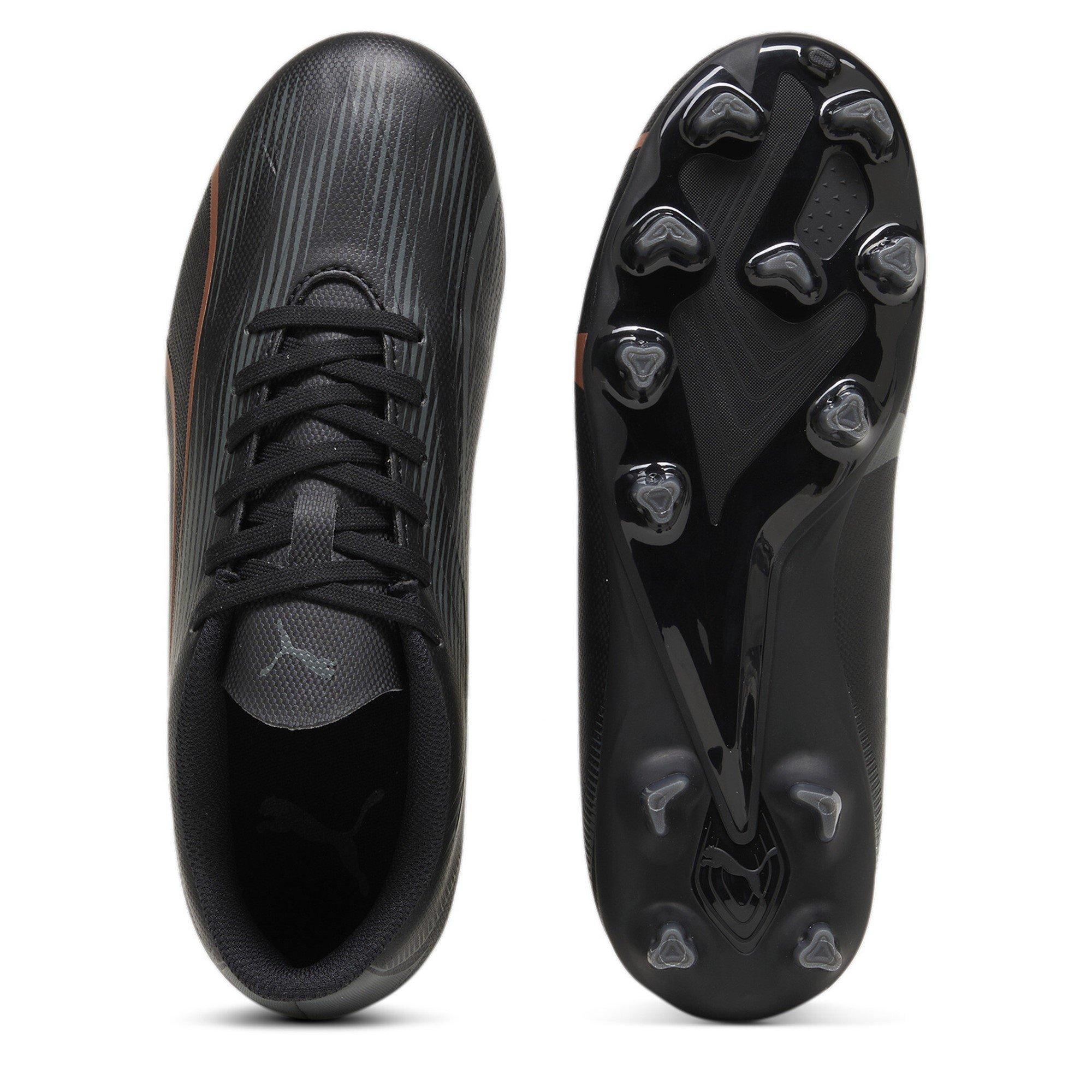 Negro/Rosa - Puma - Ultra Play Junior Firm Ground Football Boots - 3