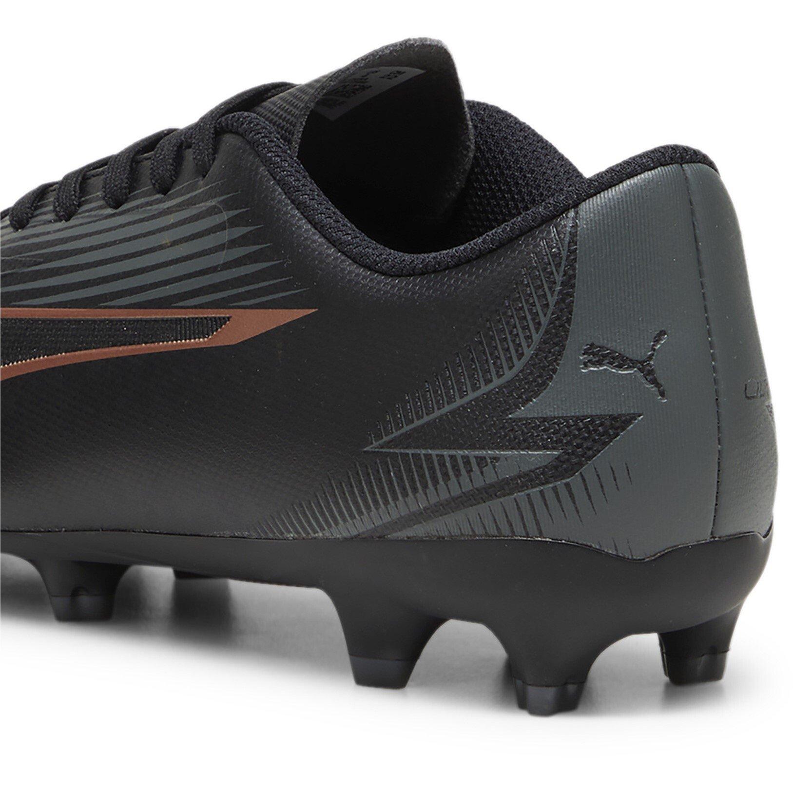 Negro/Rosa - Puma - Ultra Play Junior Firm Ground Football Boots - 5