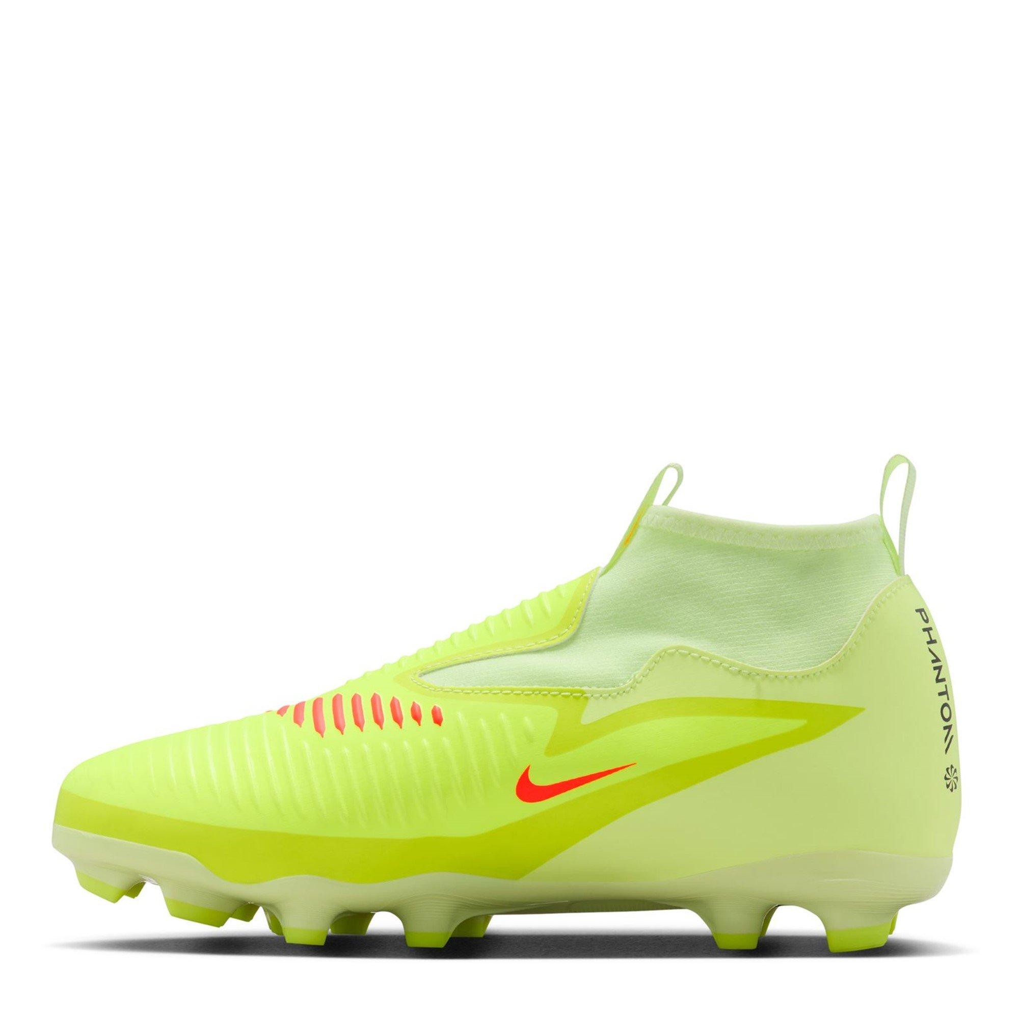 Crimson/Volt - Nike - Phantom Luna II Academy Firm Ground Football Boots Junior - 2