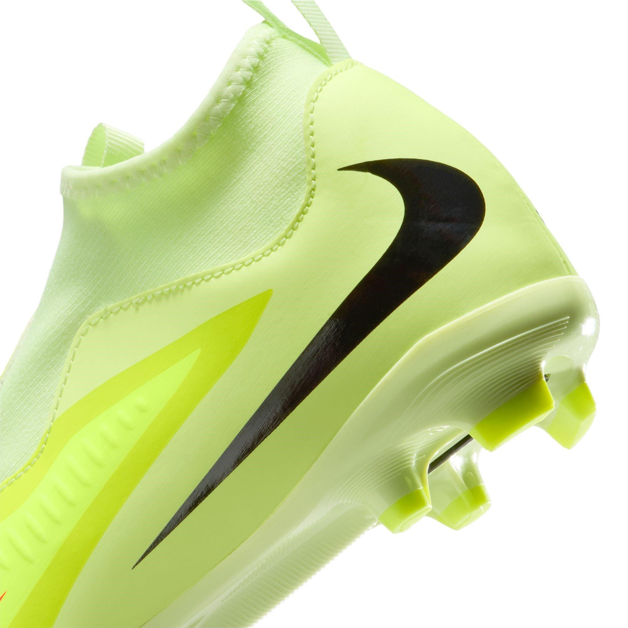 Crimson/Volt - Nike - Phantom Luna II Academy Firm Ground Football Boots Junior - 8
