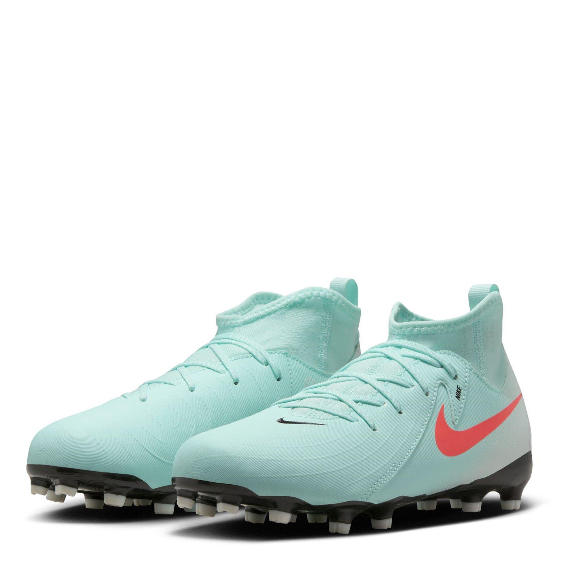 Mint/Rood - Nike - Phantom Luna II Academy Firm Ground Football Boots Junior - 4