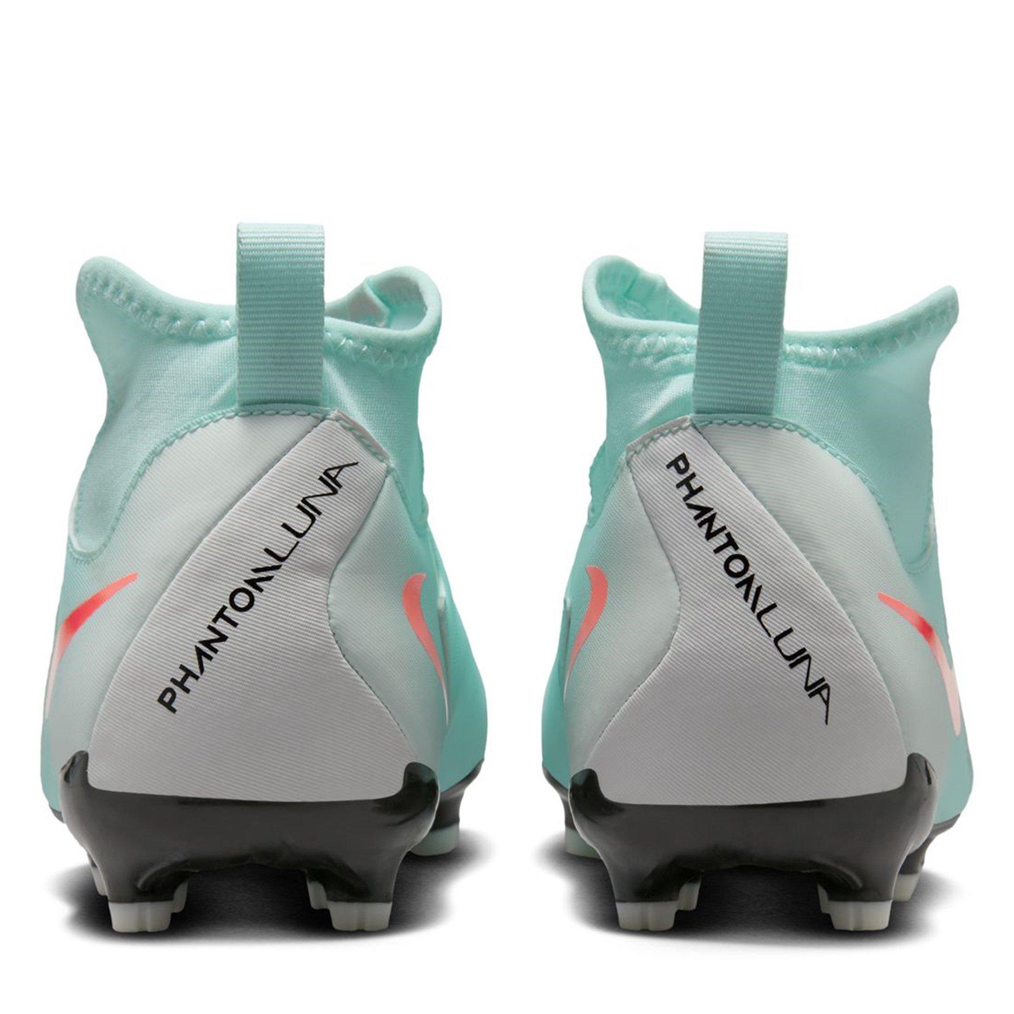 Mint/Rood - Nike - Phantom Luna II Academy Firm Ground Football Boots Junior - 5
