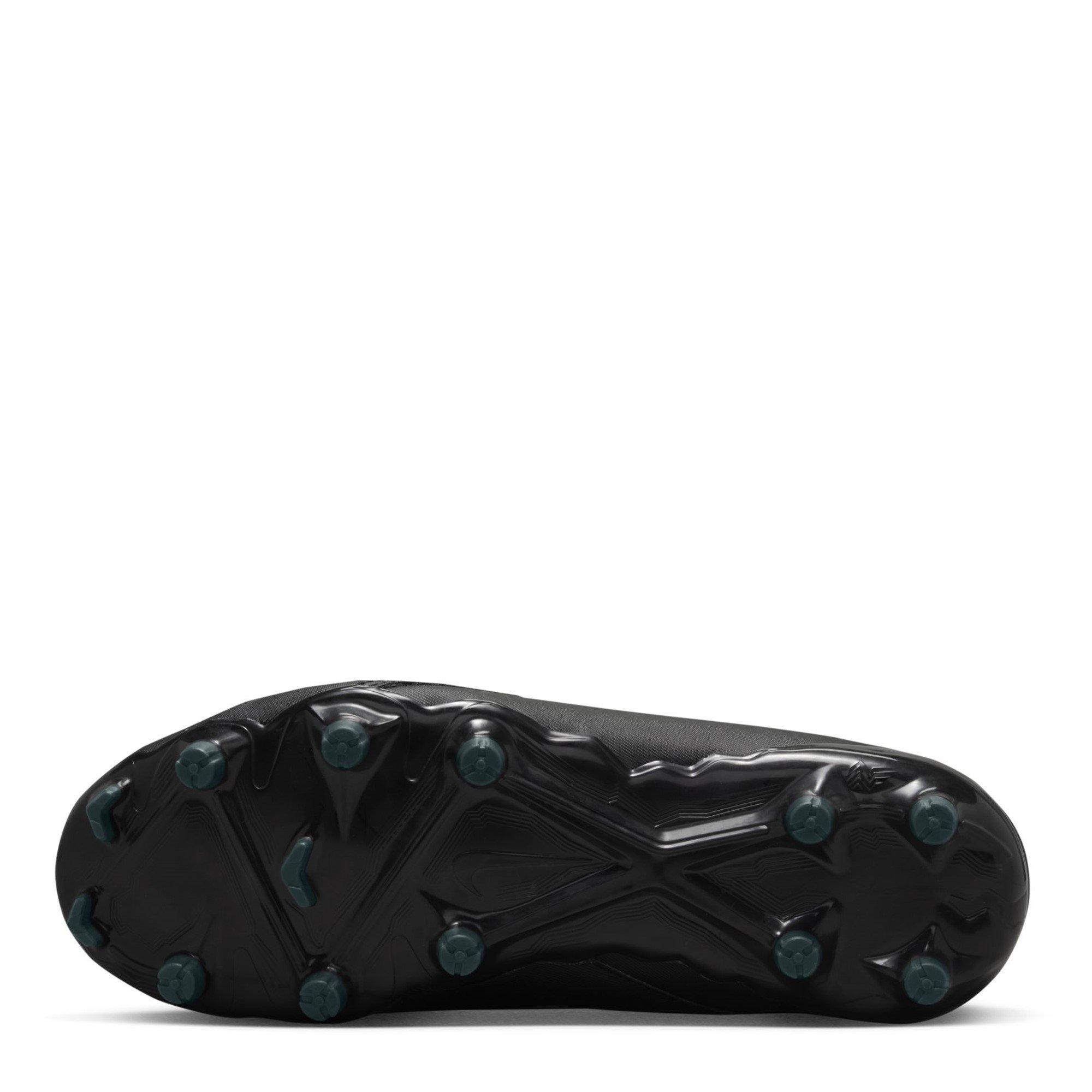 Black/Green - Nike - Phantom Luna II Academy Firm Ground Football Boots Junior - 3