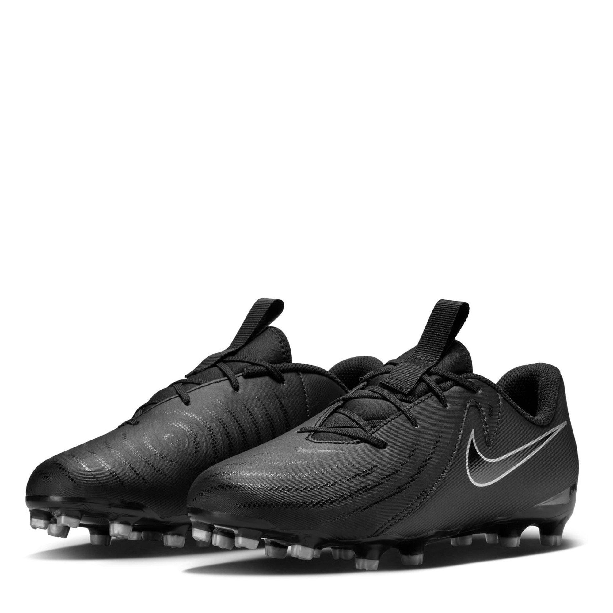 Schwarz/Schwarz - Nike - Phantom GX II Academy Junior Firm Ground Football Boots - 4