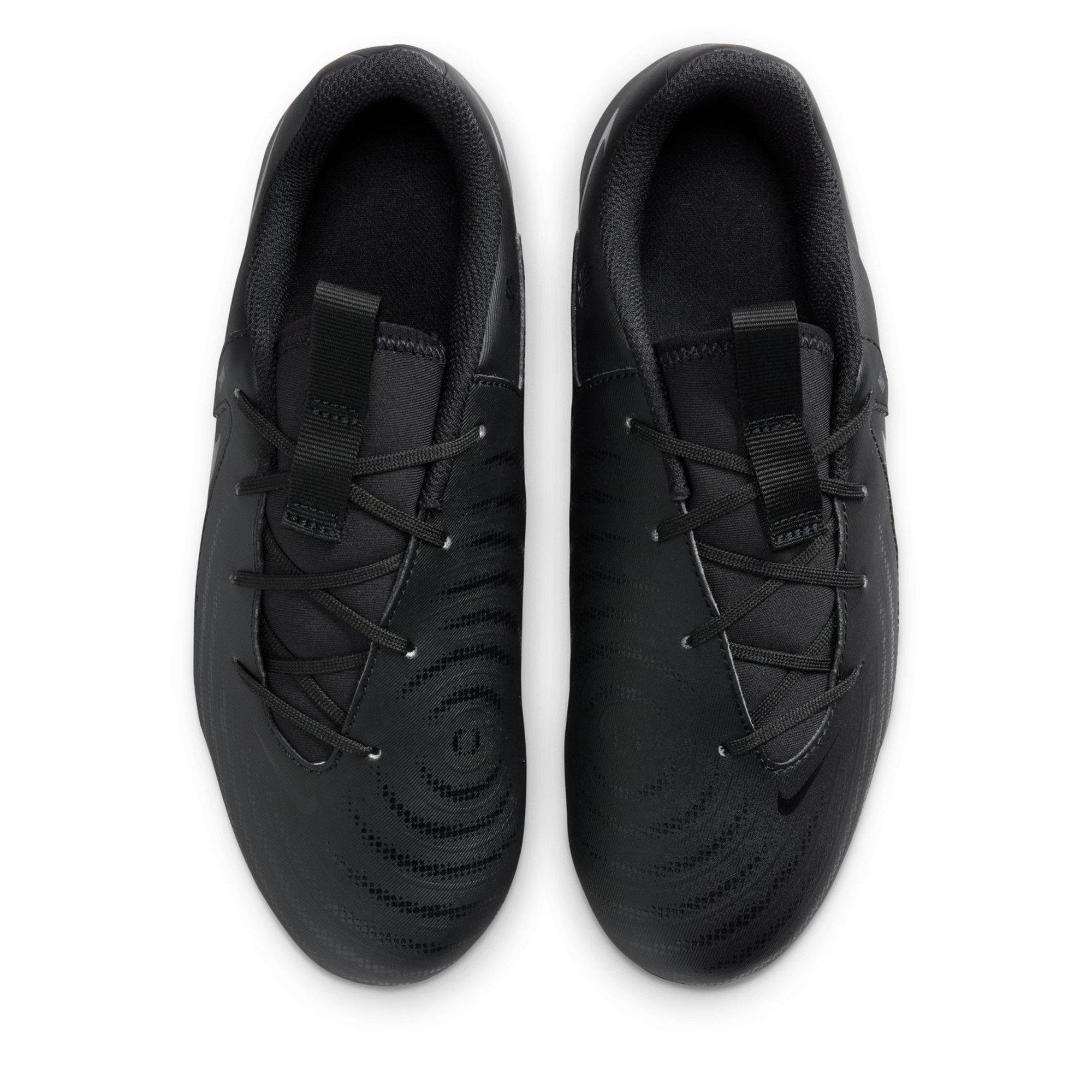 Black/Green - Nike - Phantom GX II Academy Junior Firm Ground Football Boots - 6