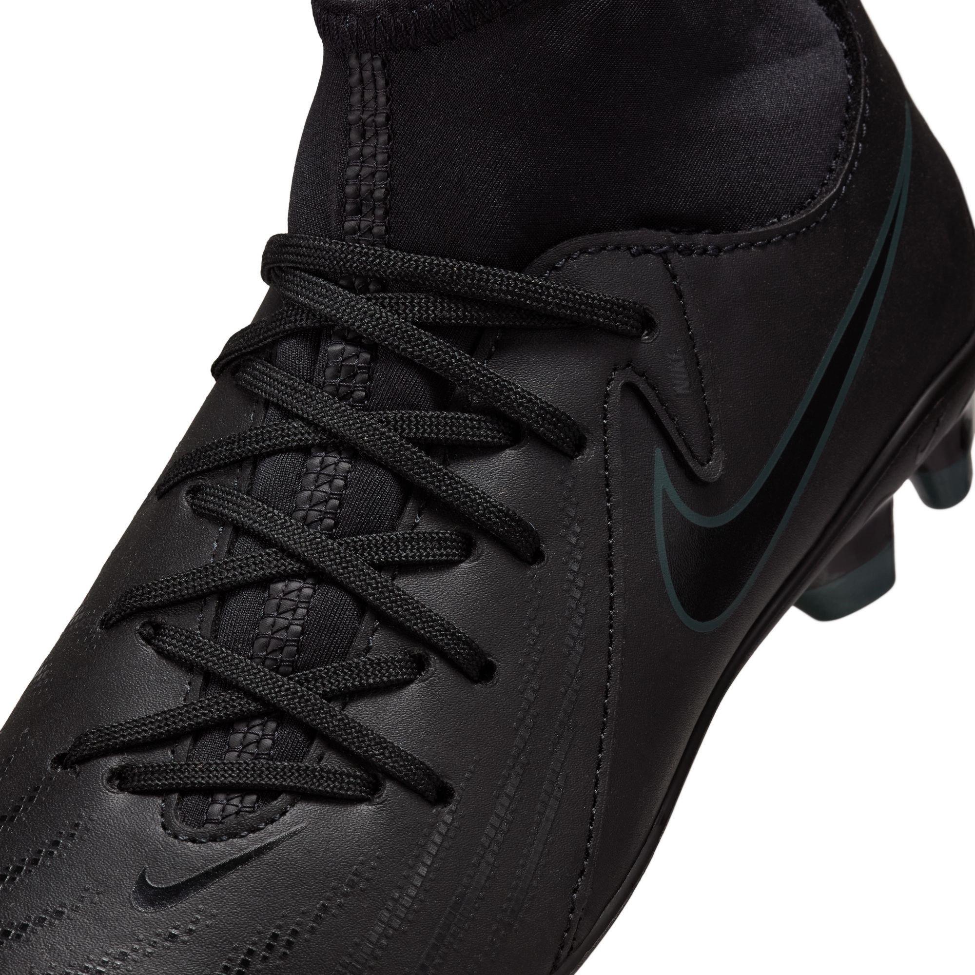Black/Green - Nike - Phantom Luna II Club Junior Firm Ground Football Boots - 7