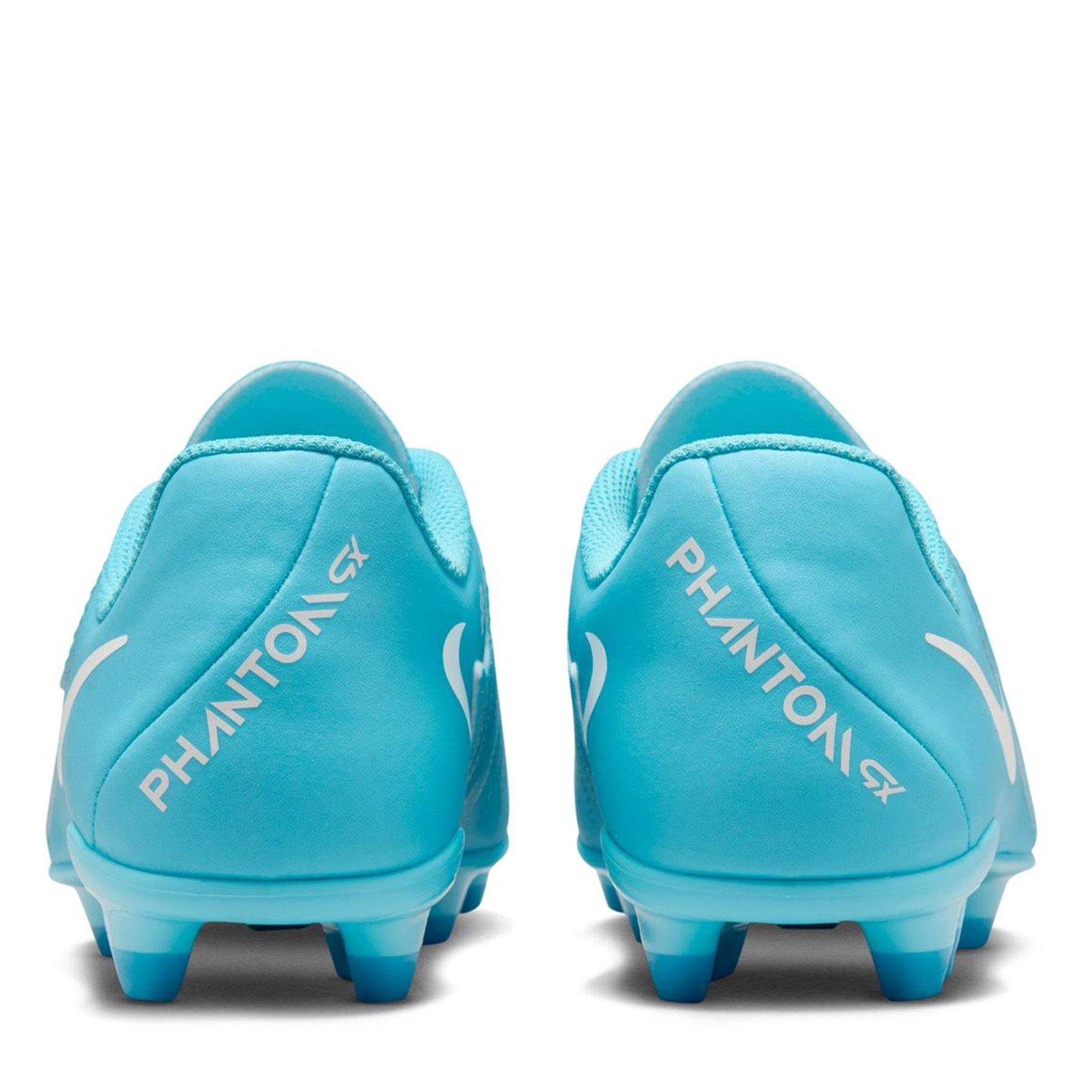 Blue/Baltic - Nike - Phantom GX II Juniors Firm Ground Football Boots - 5