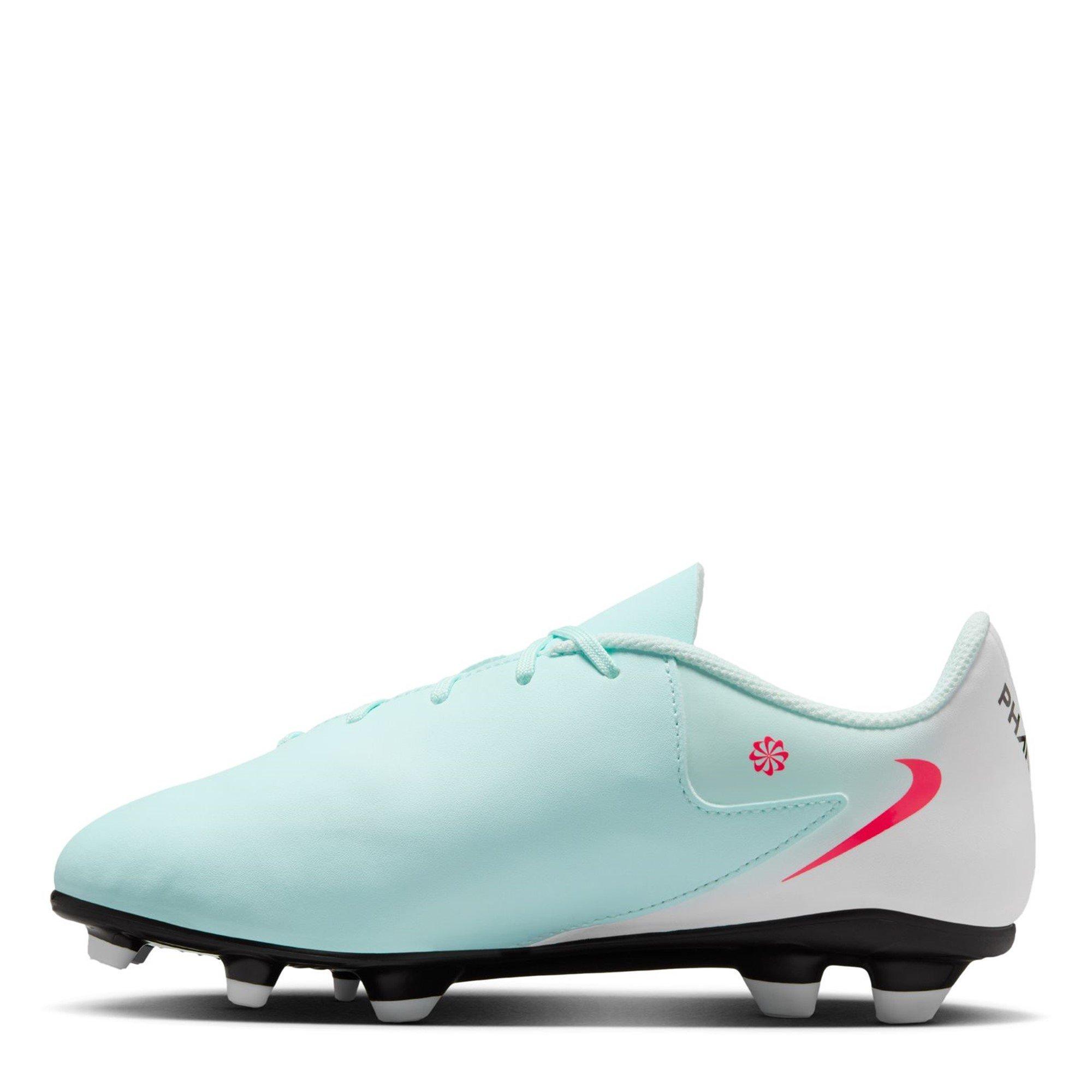 Mint/Red - Nike - Phantom GX II Juniors Firm Ground Football Boots - 2