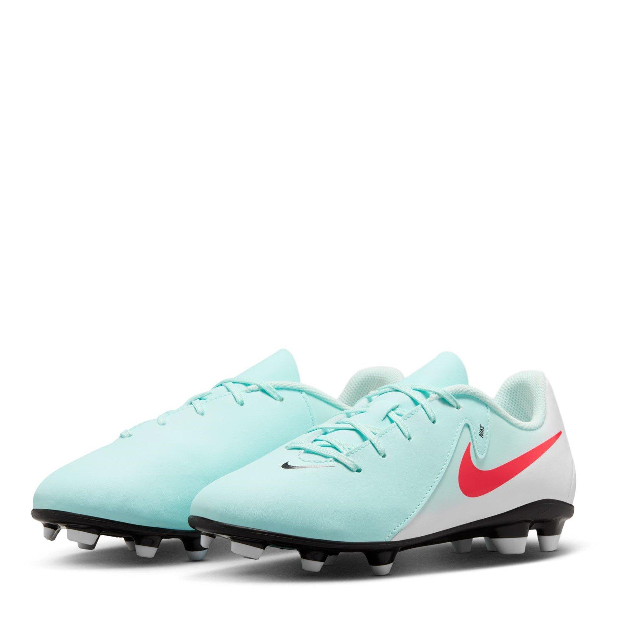 Mint/Red - Nike - Phantom GX II Juniors Firm Ground Football Boots - 4