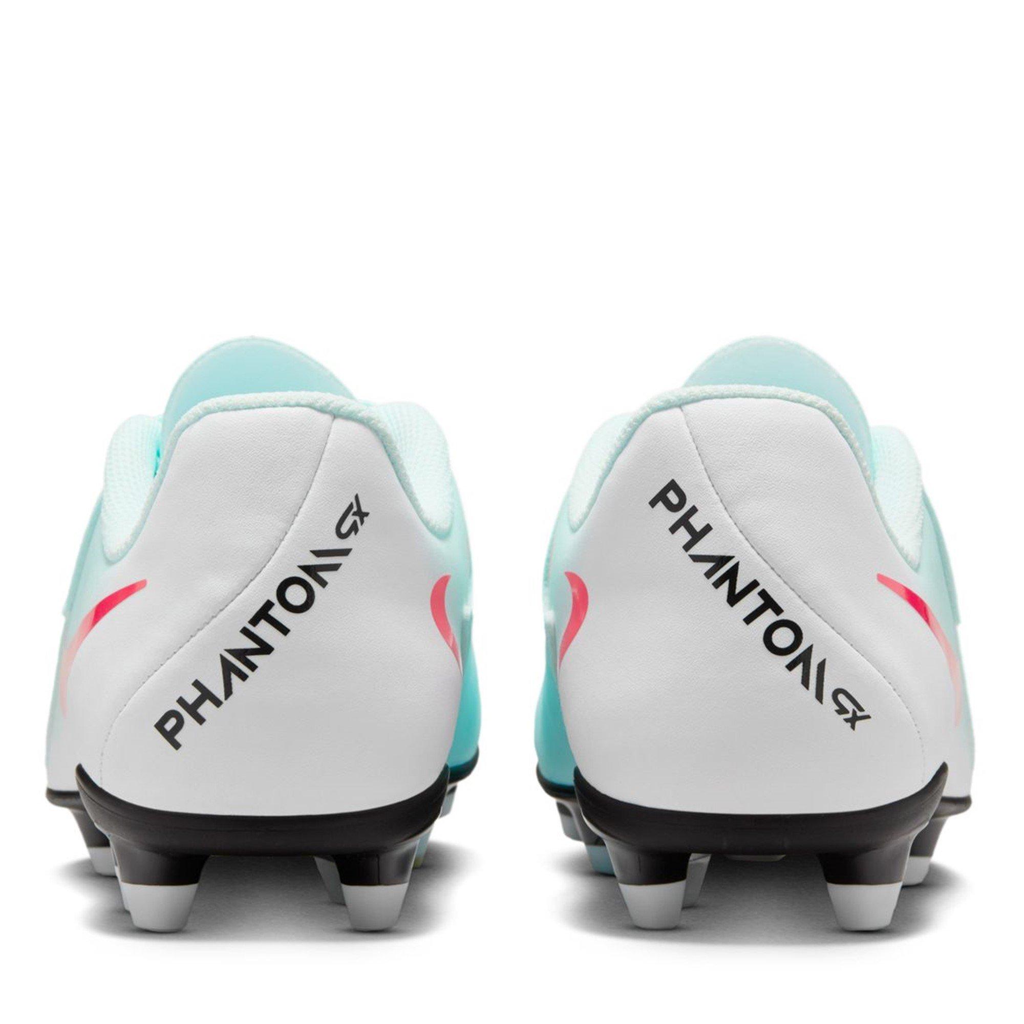 Mint/Red - Nike - Phantom GX II Juniors Firm Ground Football Boots - 5