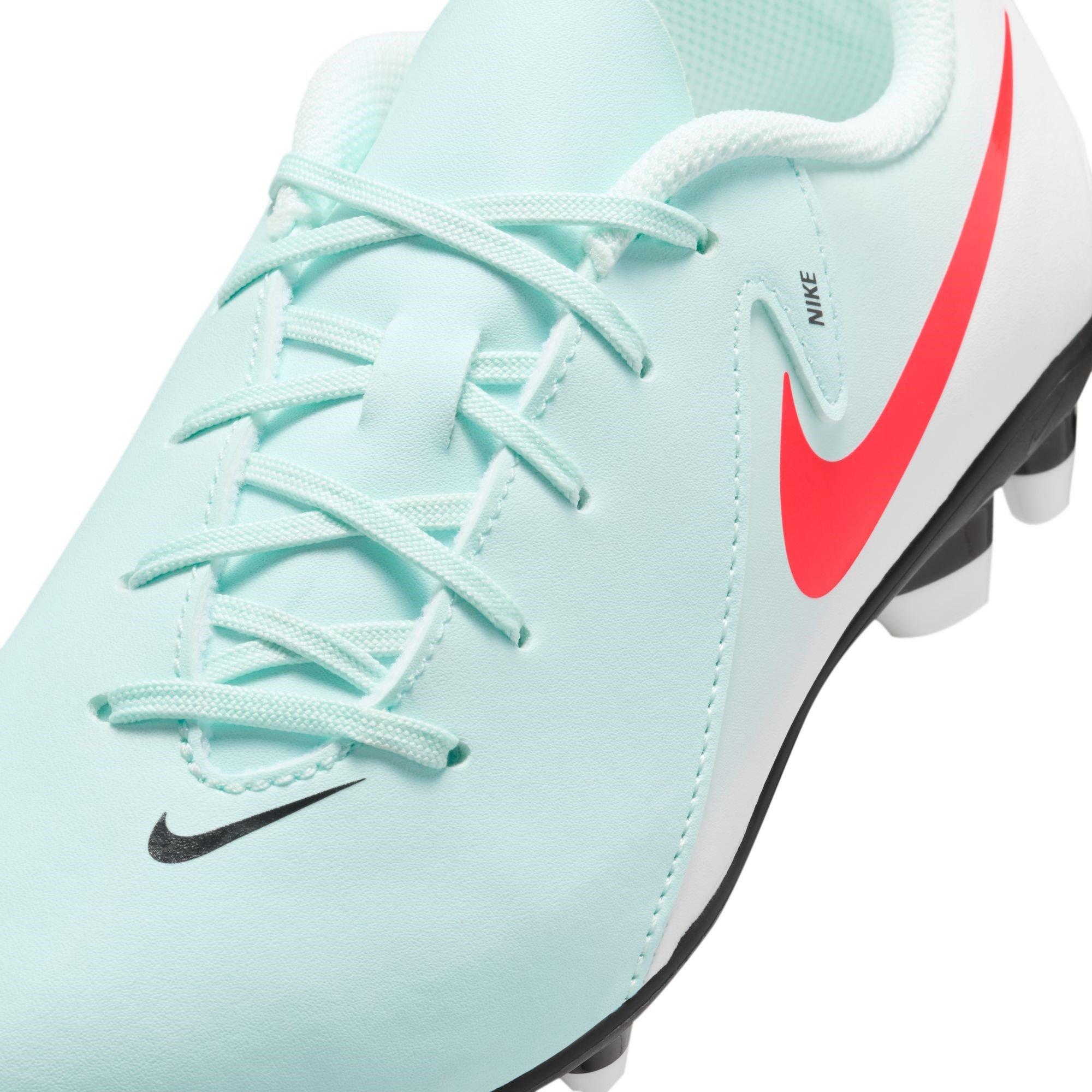 Mint/Red - Nike - Phantom GX II Juniors Firm Ground Football Boots - 7