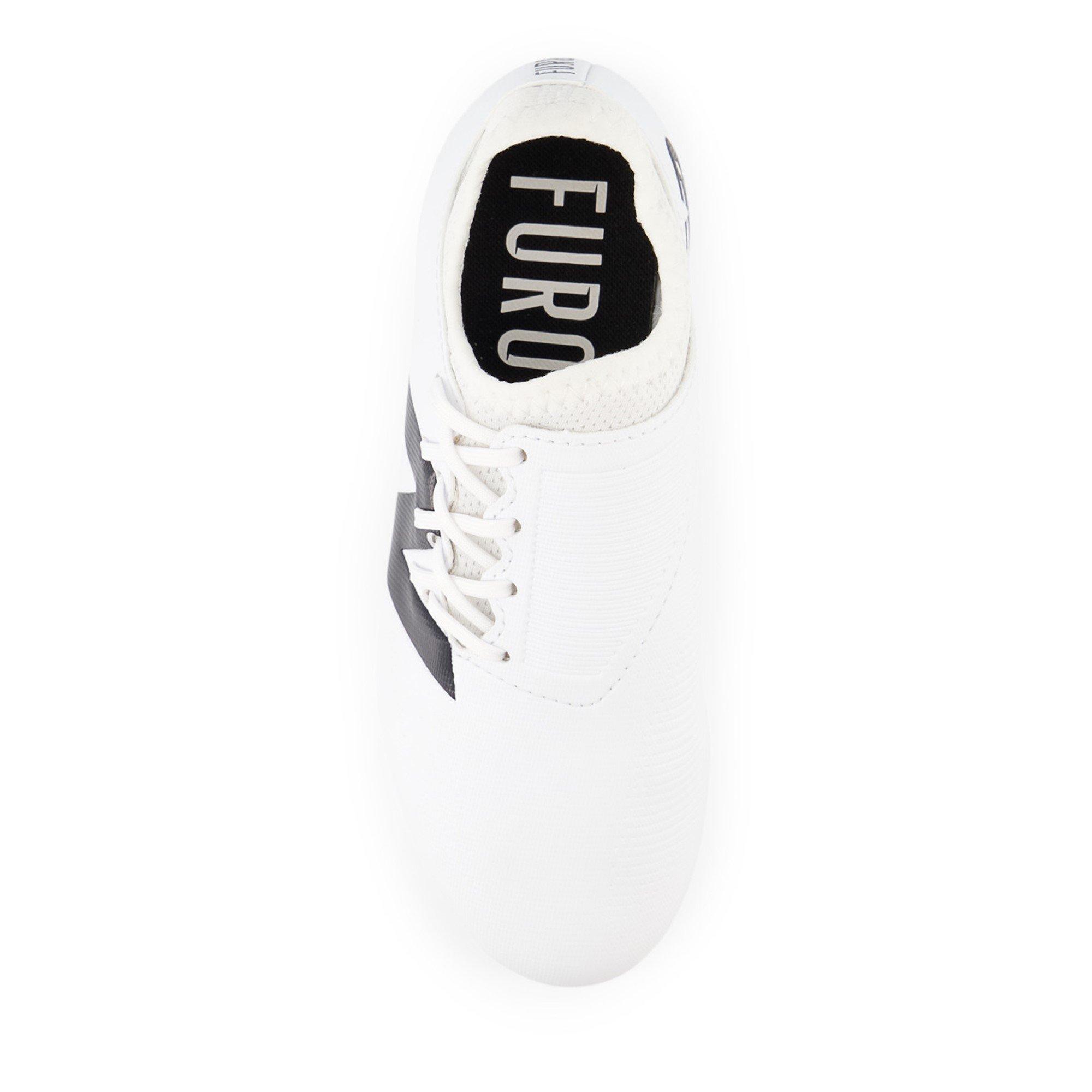 White/Black - New Balance - NewBalance Furon V7+ Dispatch Firm Ground Football Boots Juniors - 3