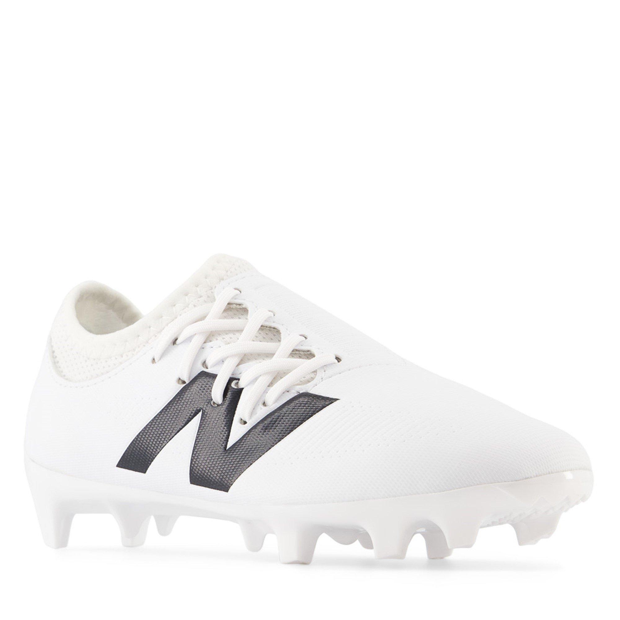 White/Black - New Balance - NewBalance Furon V7+ Dispatch Firm Ground Football Boots Juniors - 4