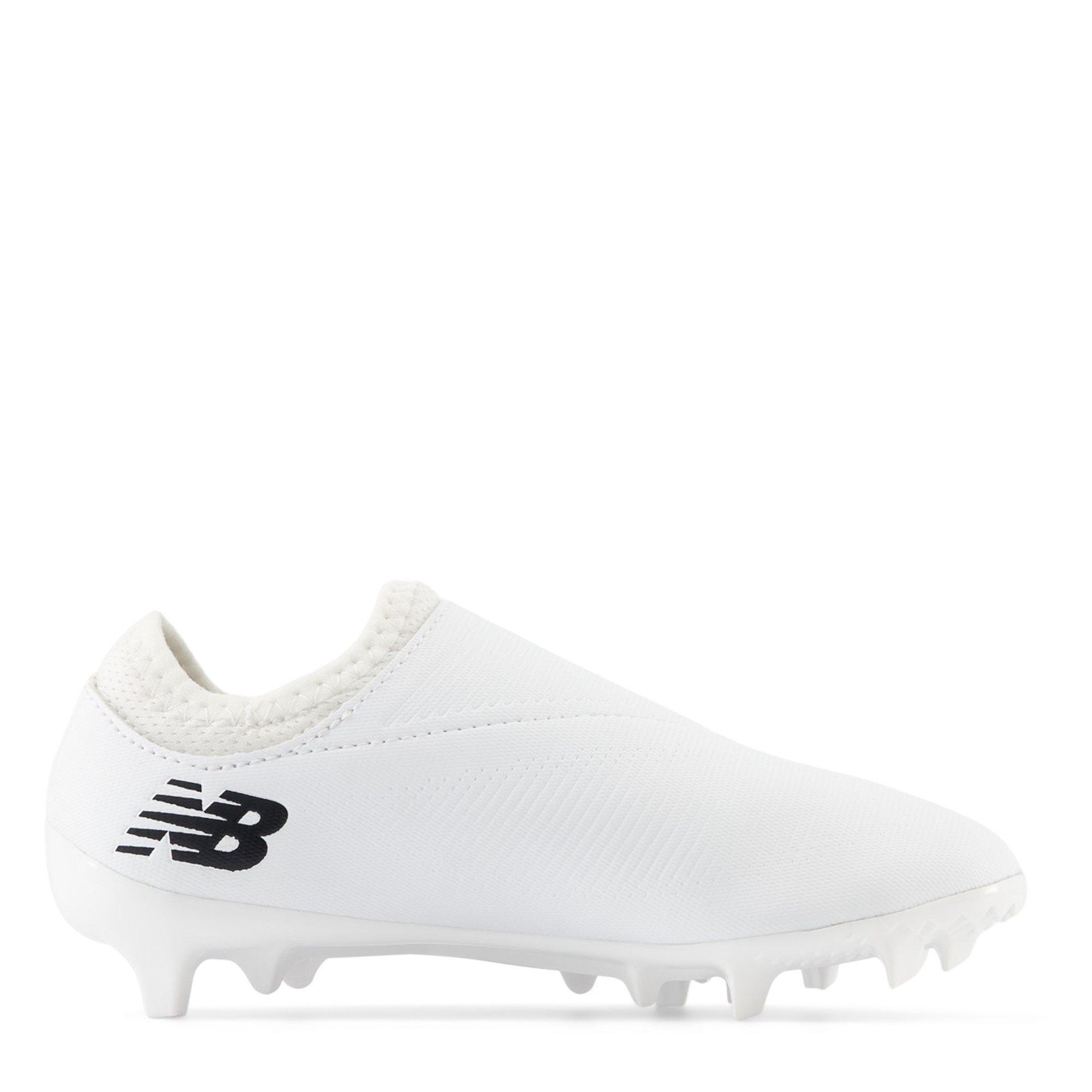 White/Black - New Balance - NewBalance Furon V7+ Dispatch Firm Ground Football Boots Juniors - 7