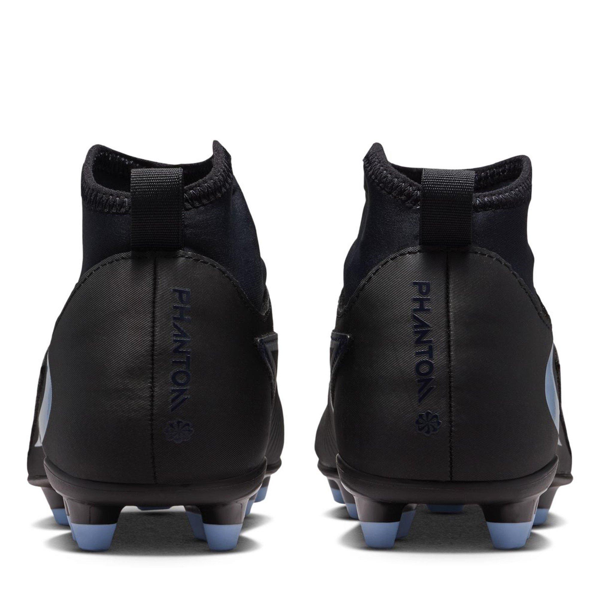 Black/Black - Nike - Phantom 6 Club Juniors Multi-Ground Football Boots - 5